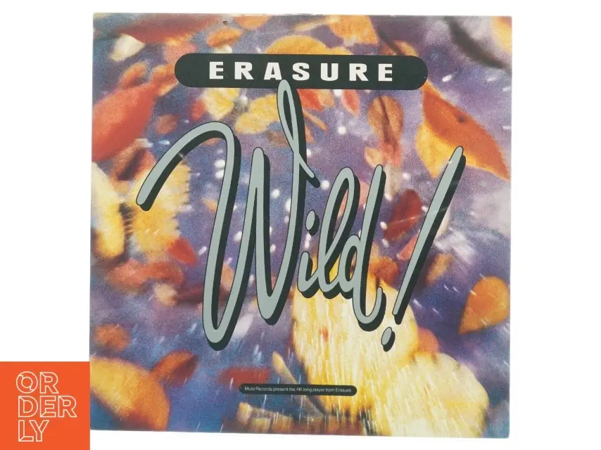 Erasure - Wild! Lp fra Mute Records (str 31 x 31 cm)