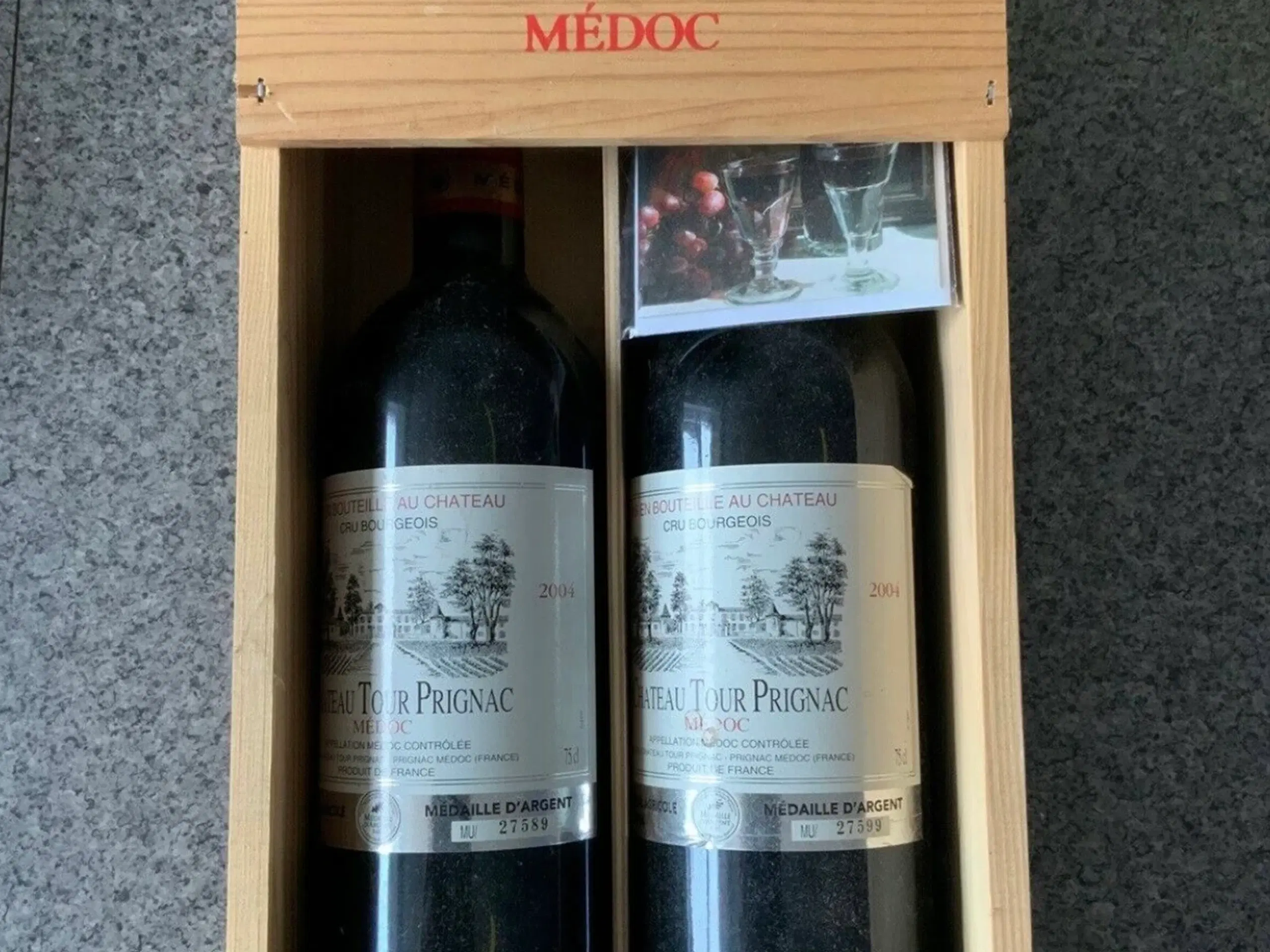 Rødvin 2004 Medoc Chateau Tour Prignac