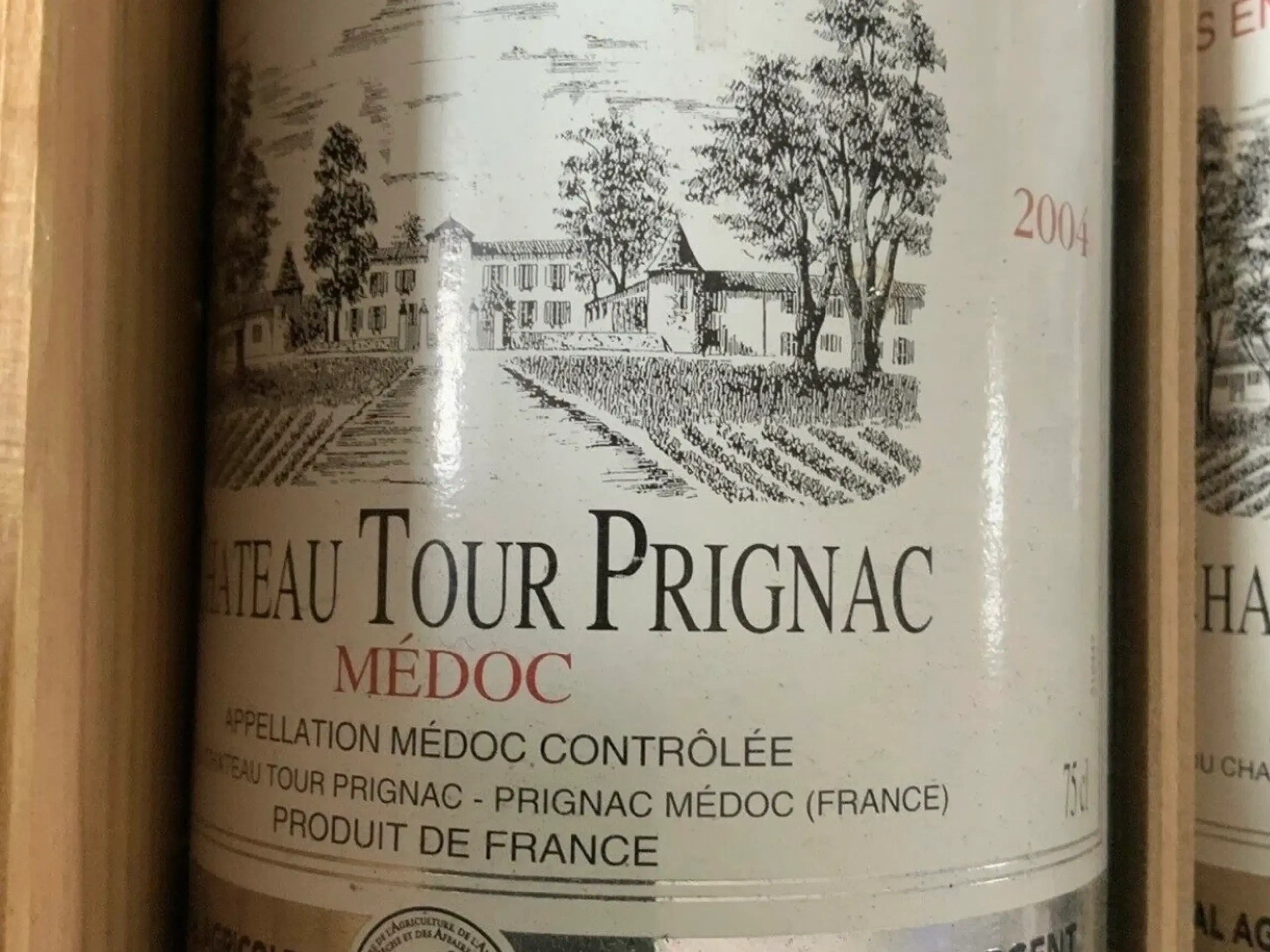 Rødvin 2004 Medoc Chateau Tour Prignac