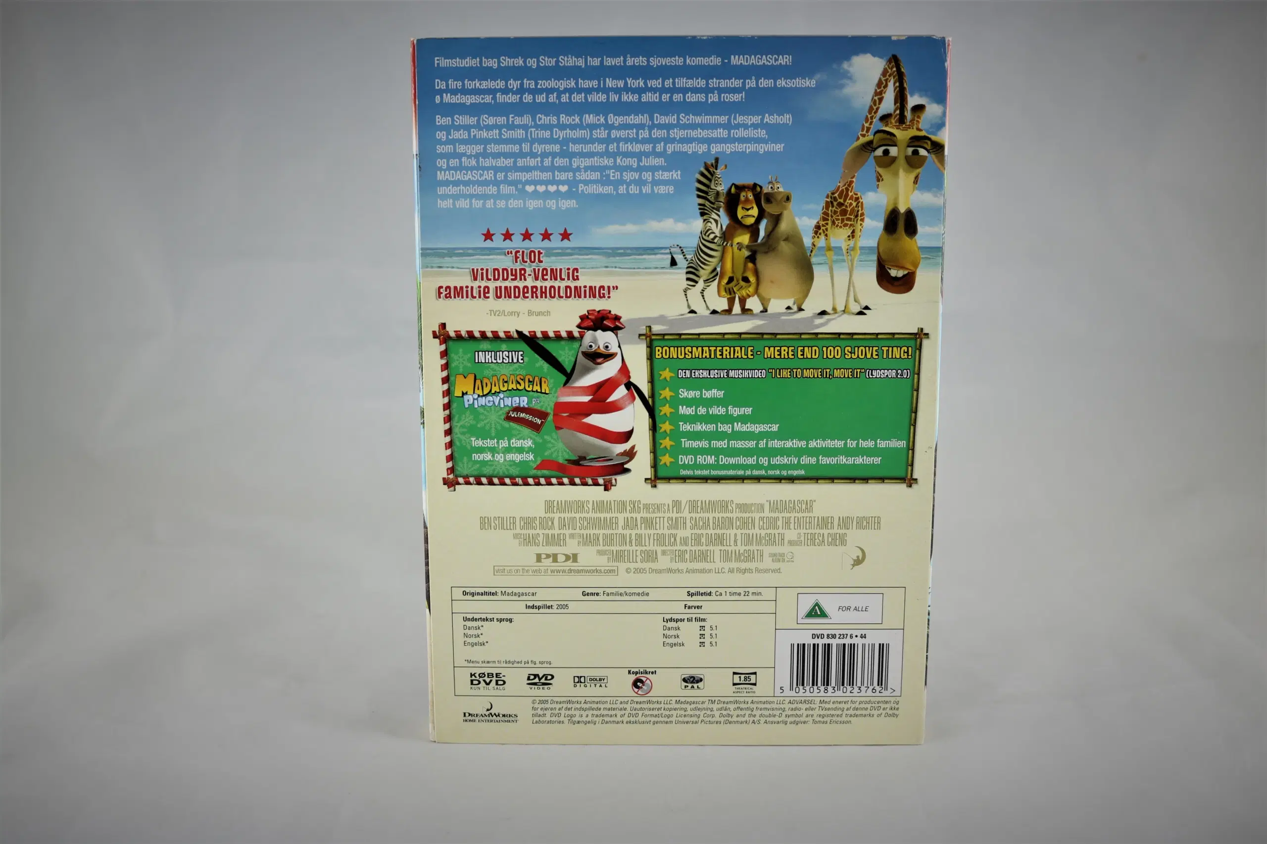 Madagaskar dvd