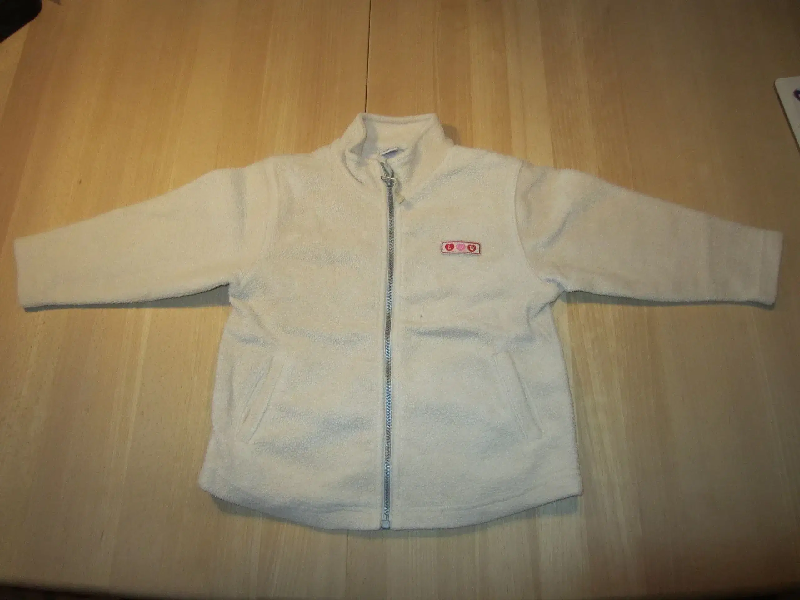 Lego Fleece trøje i beige str 98 / 104