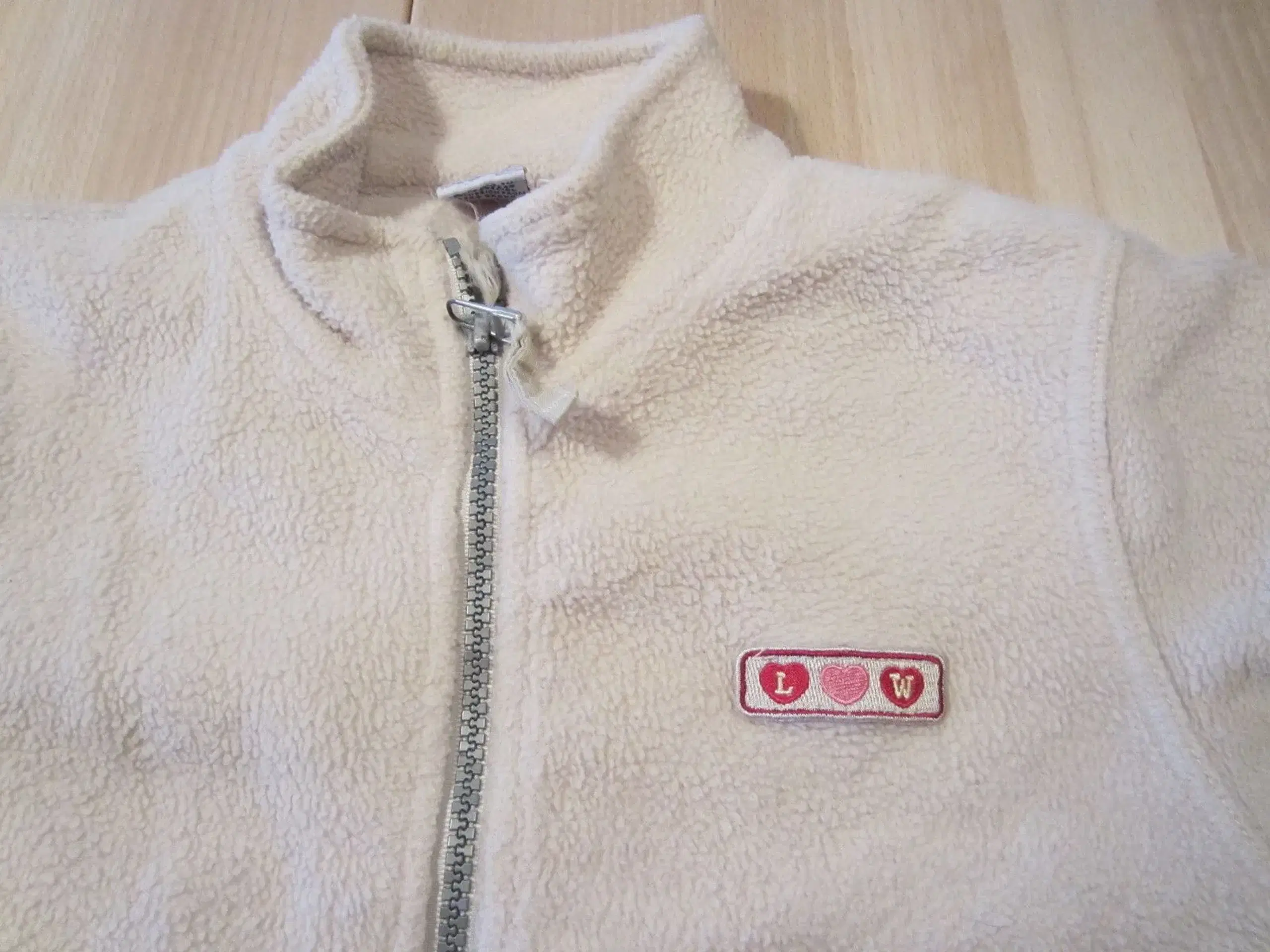 Lego Fleece trøje i beige str 98 / 104