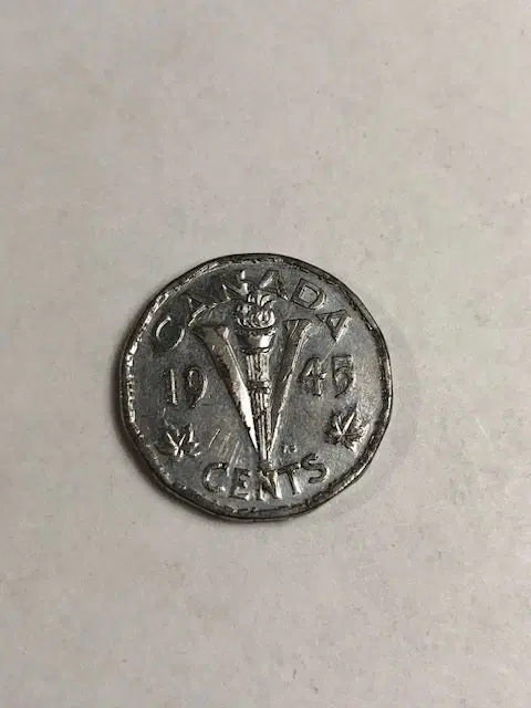 Five cent Canada 1945