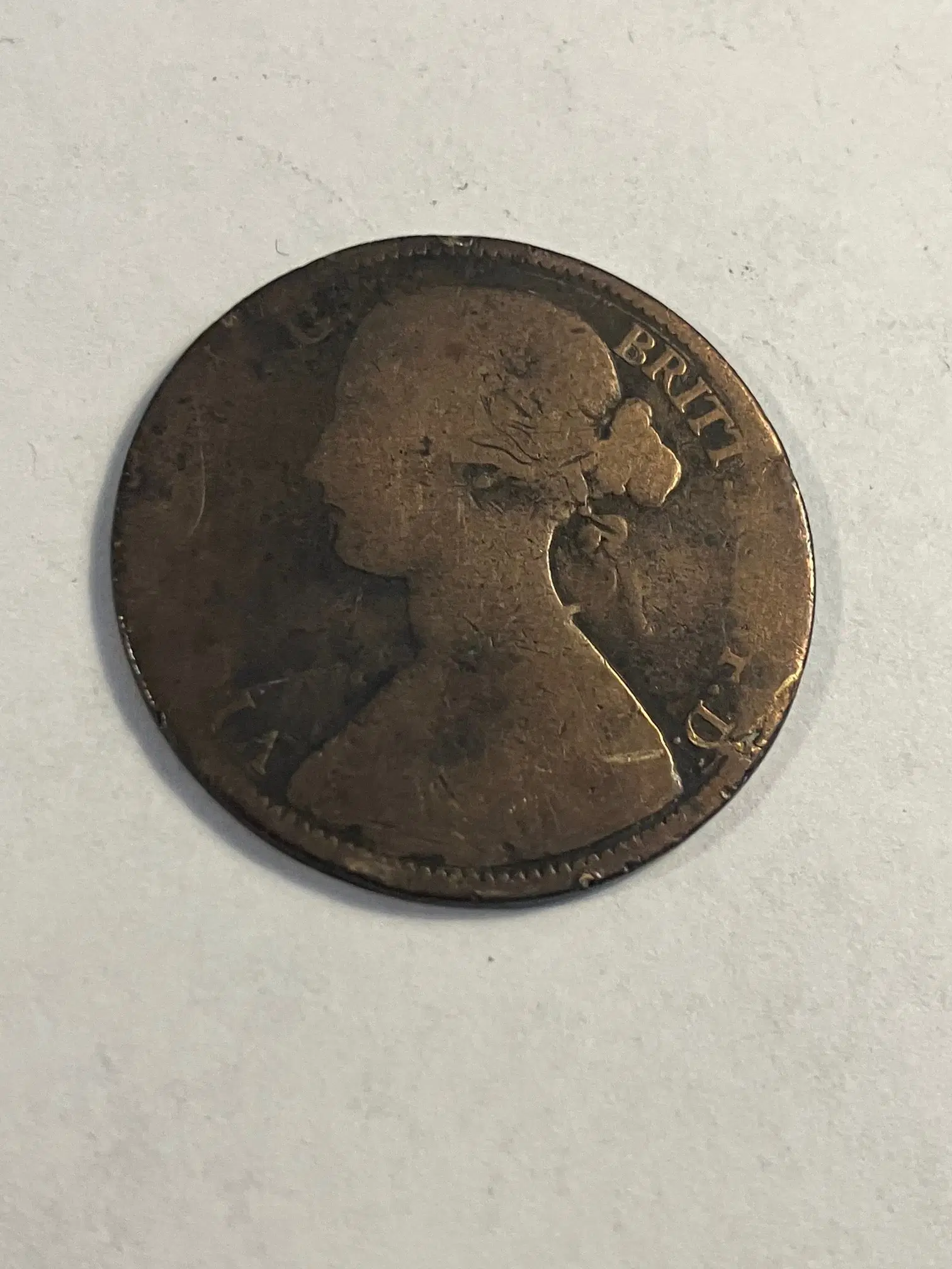 One Penny 1865 England