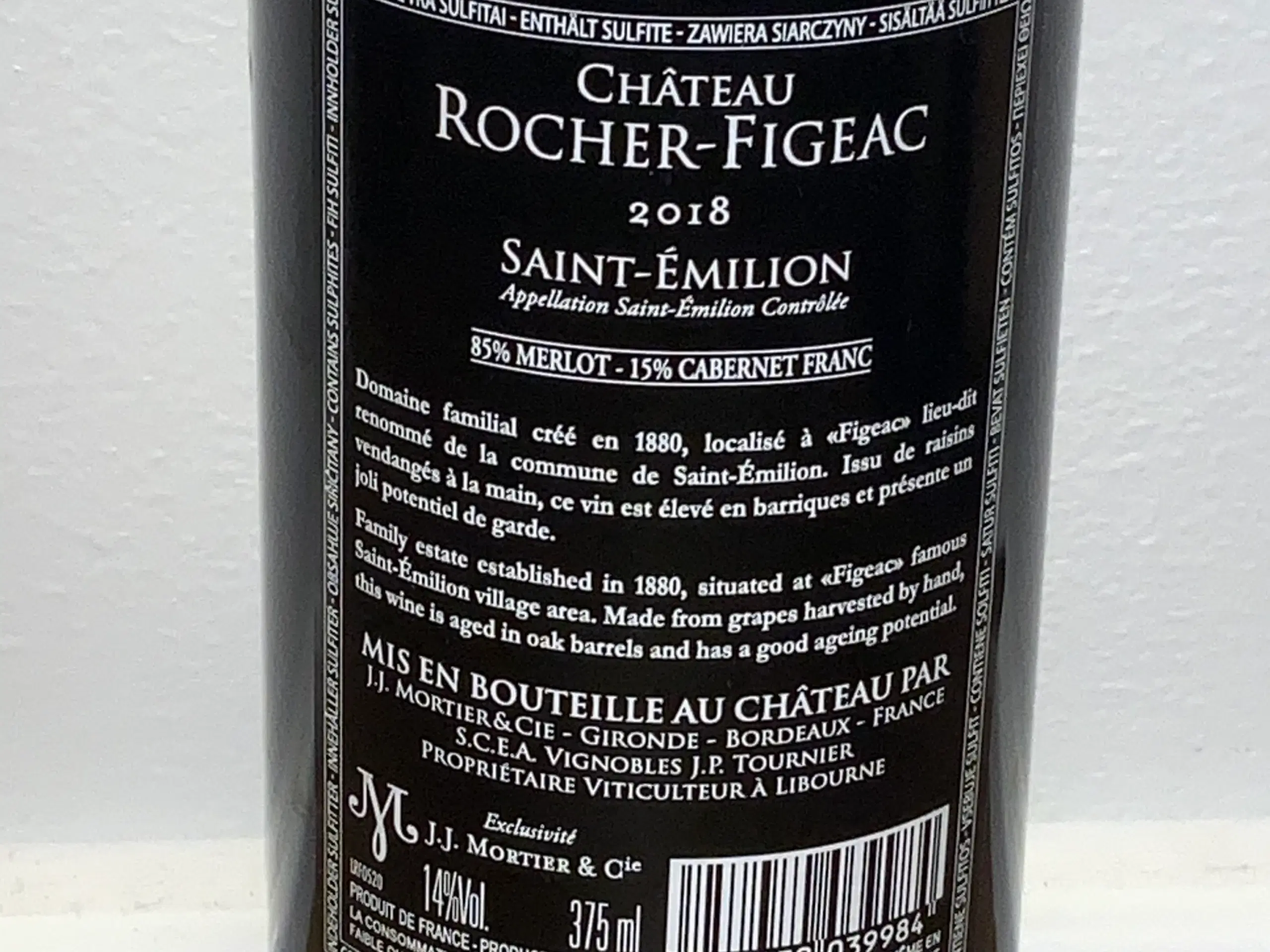 Rødvin Chateau Rocher-Figeat 2018 375 ml