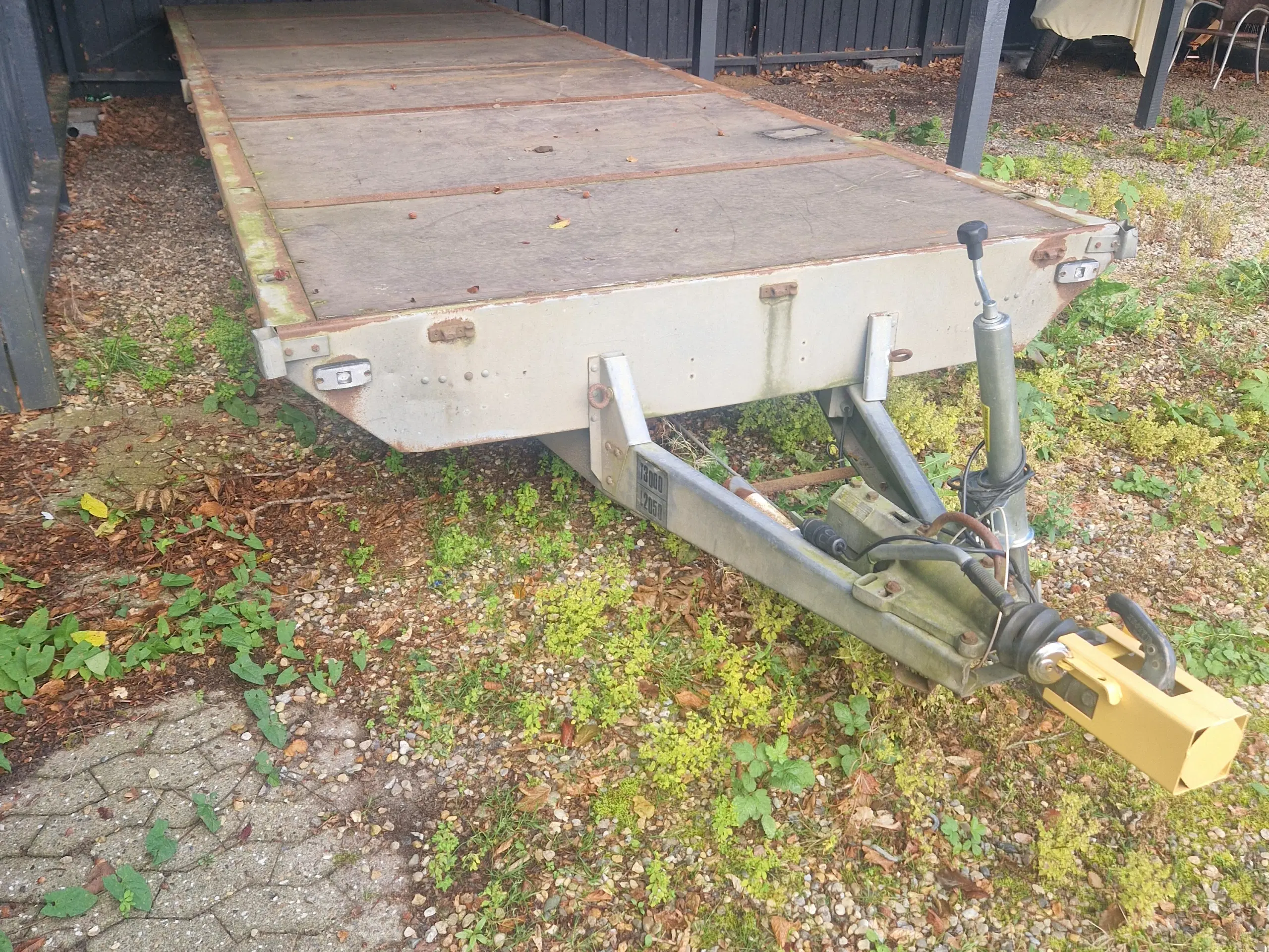 3.500kg trailer 6 m lang