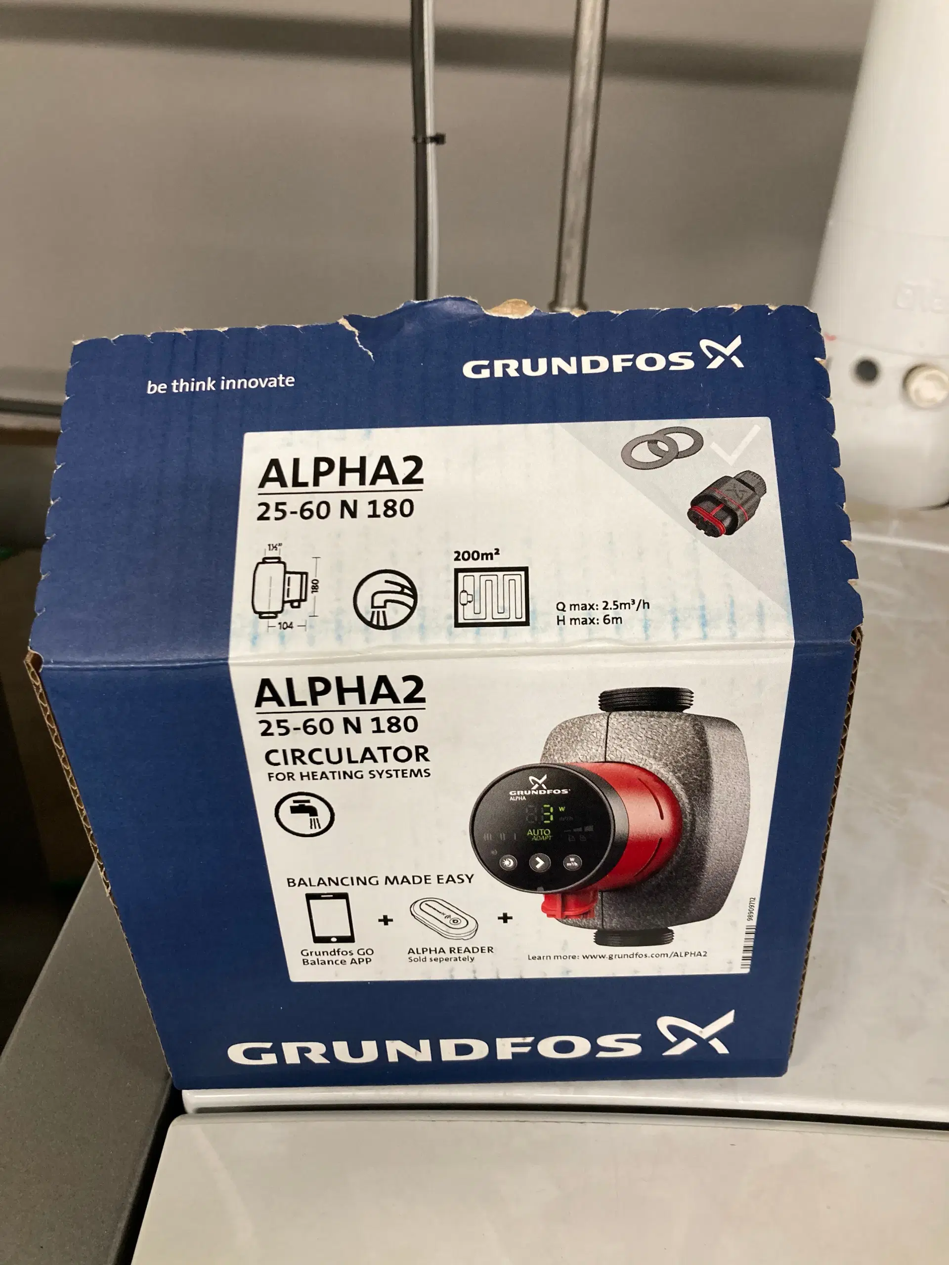 Sælges den Cirkulationspumpe Grundfos ALPHA2