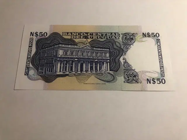 50 Nuevos pesos Uruguay