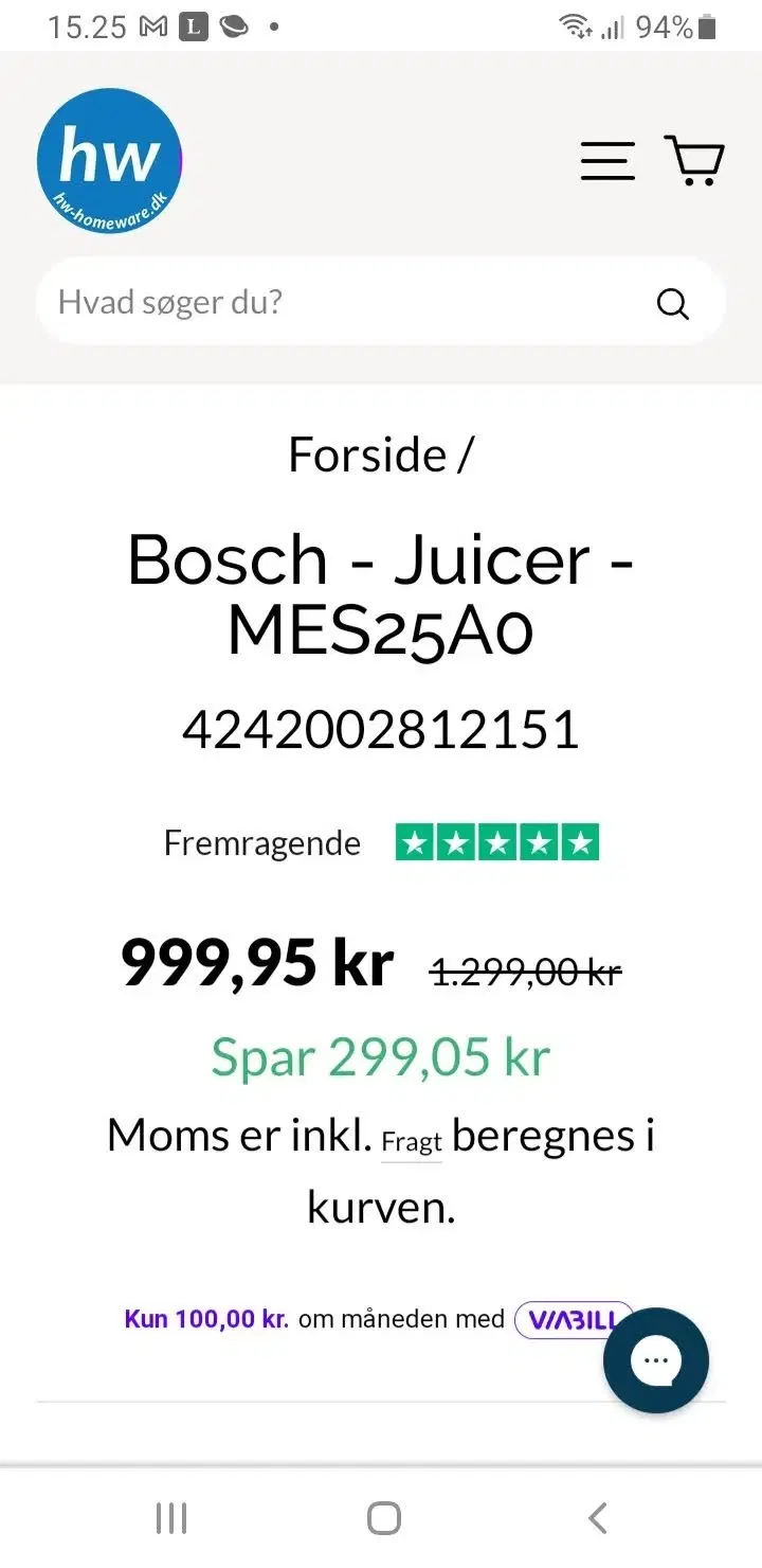 BOSCH- juicemaskine