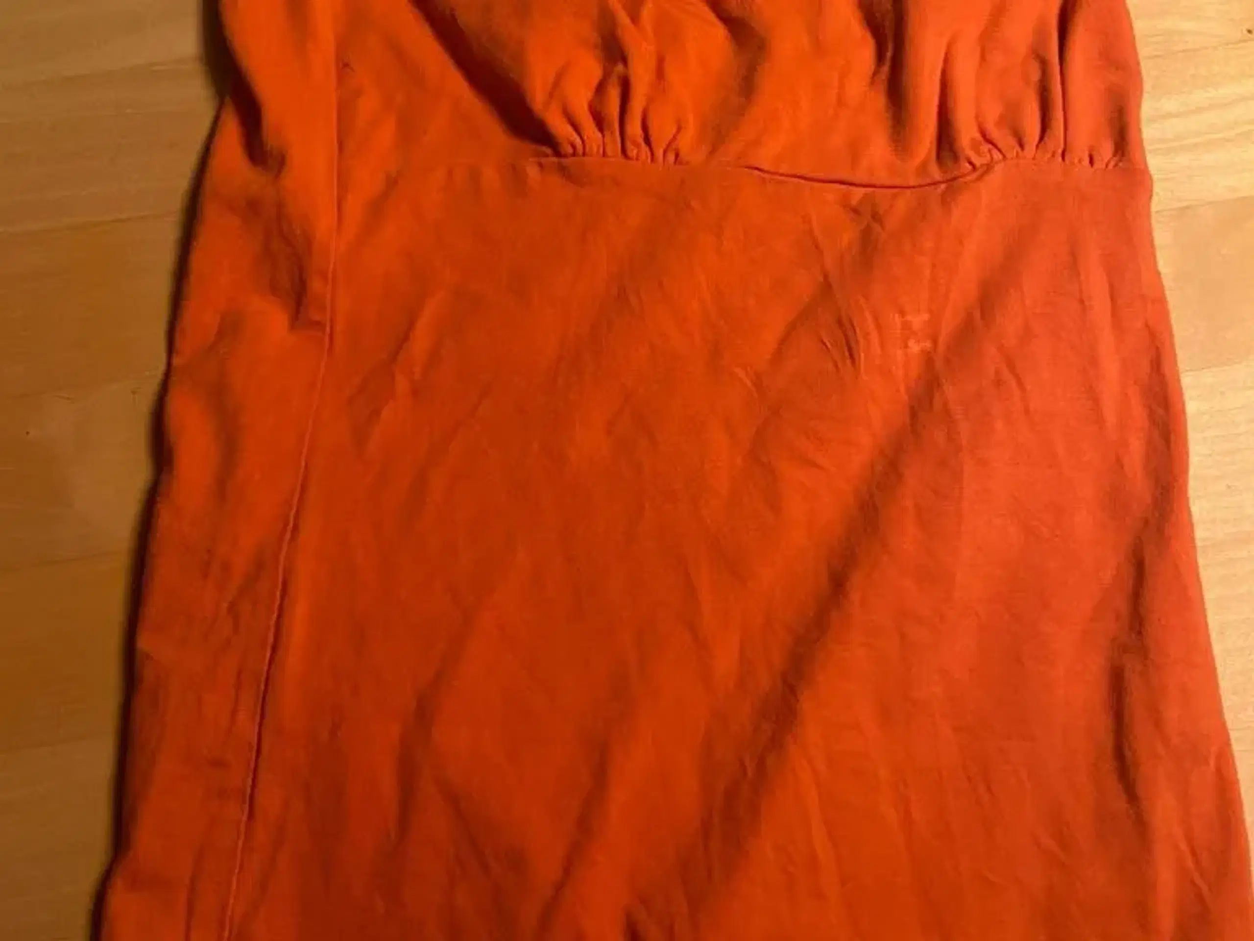 Smart orange bluse str small