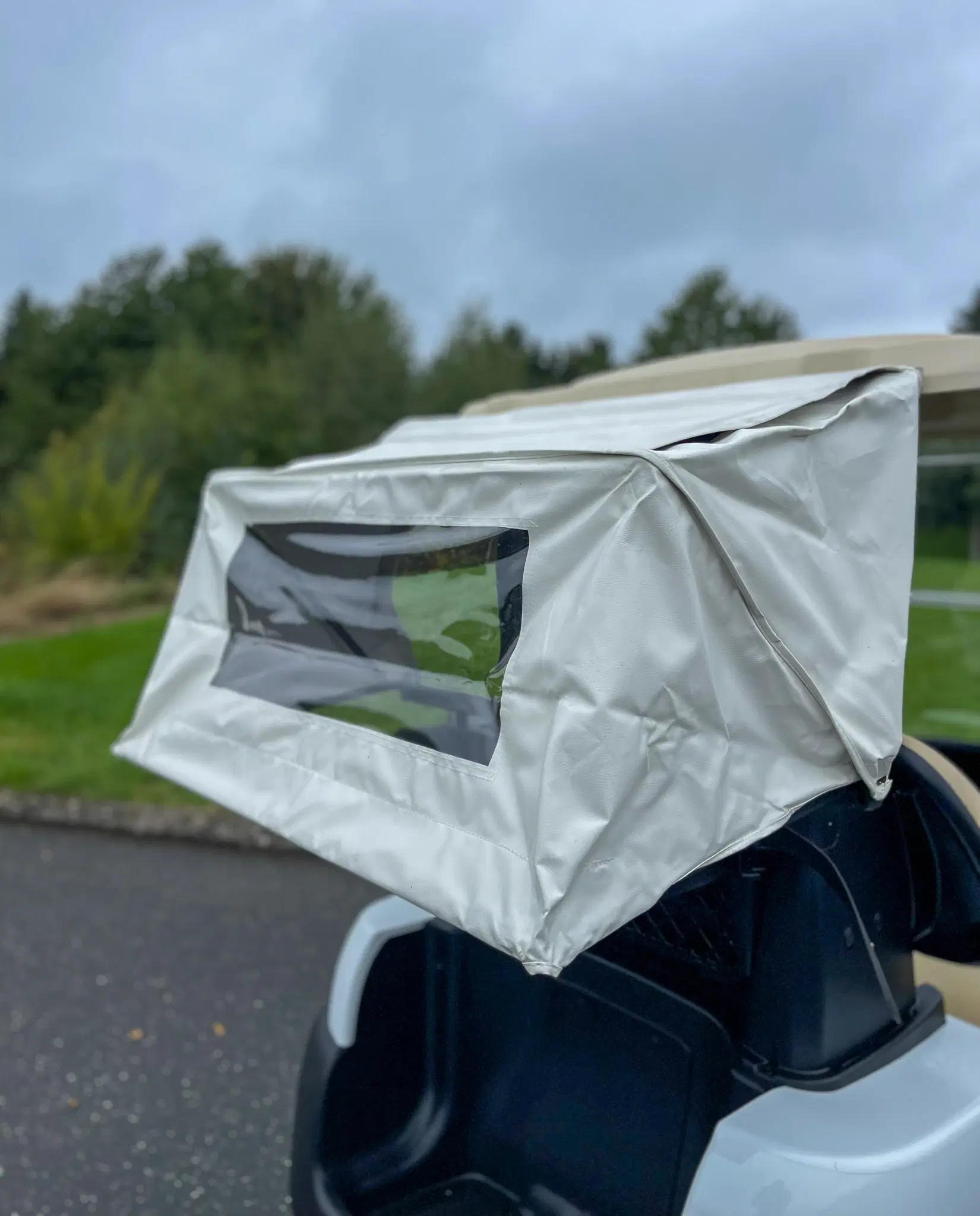 Golfbil med bagcover