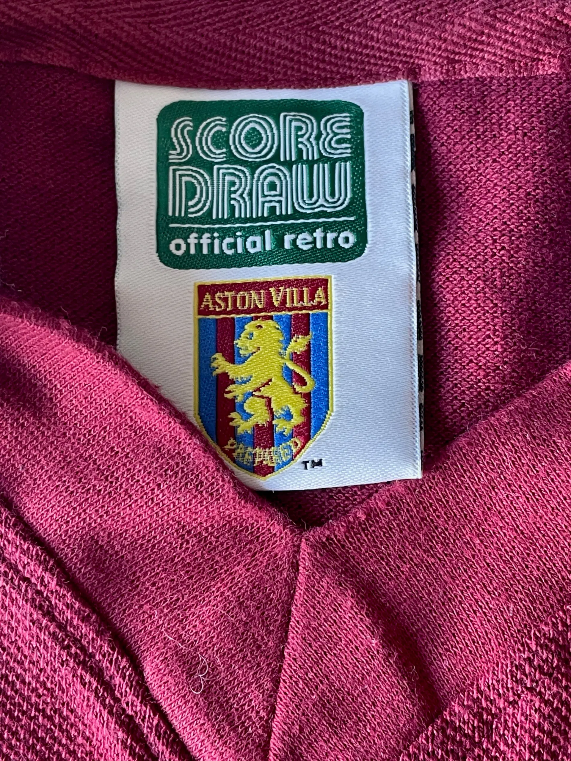 Retro Aston Villa  1980 trøje XXL