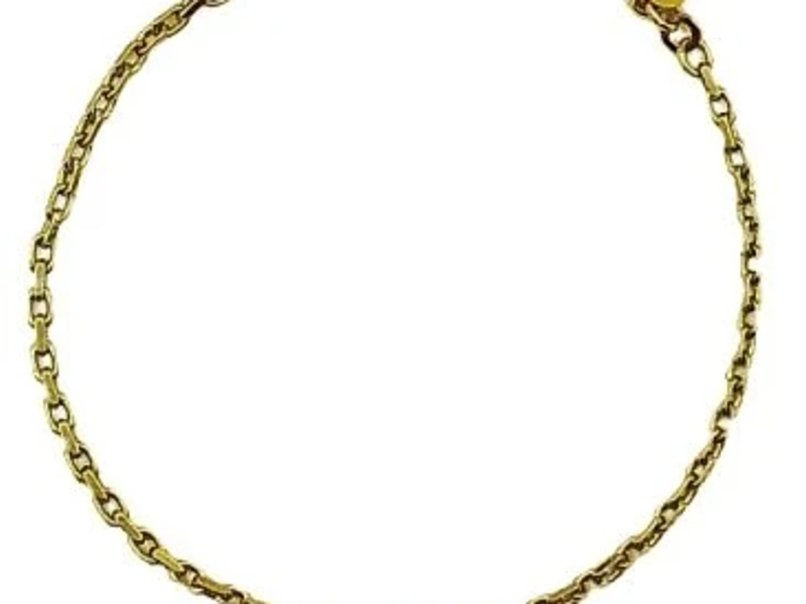 Armbånd Anker facet 8kt Guld