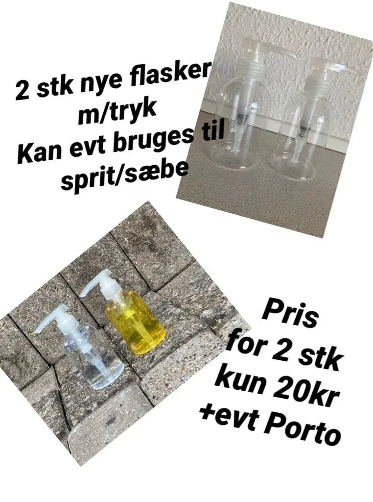 2 stk nye Sæbe/sprit dispenser