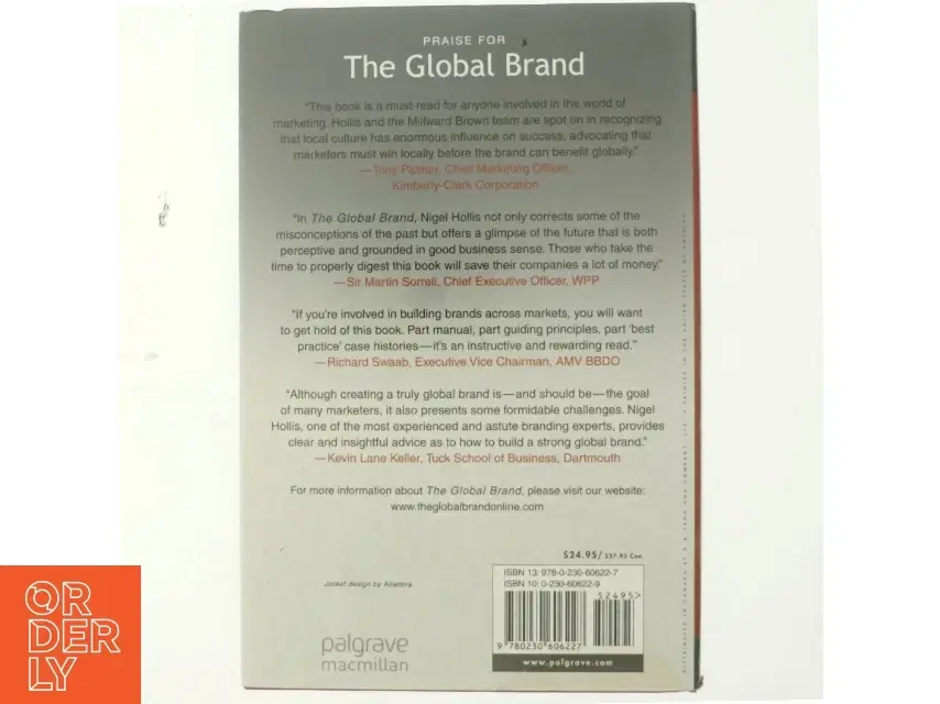 The global brand : how to create and develop lasting brand value in the world market (Bog)