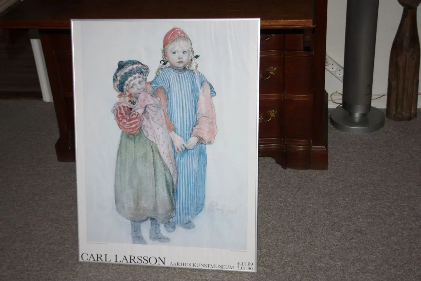 Indrammet billede af Carl Larsson