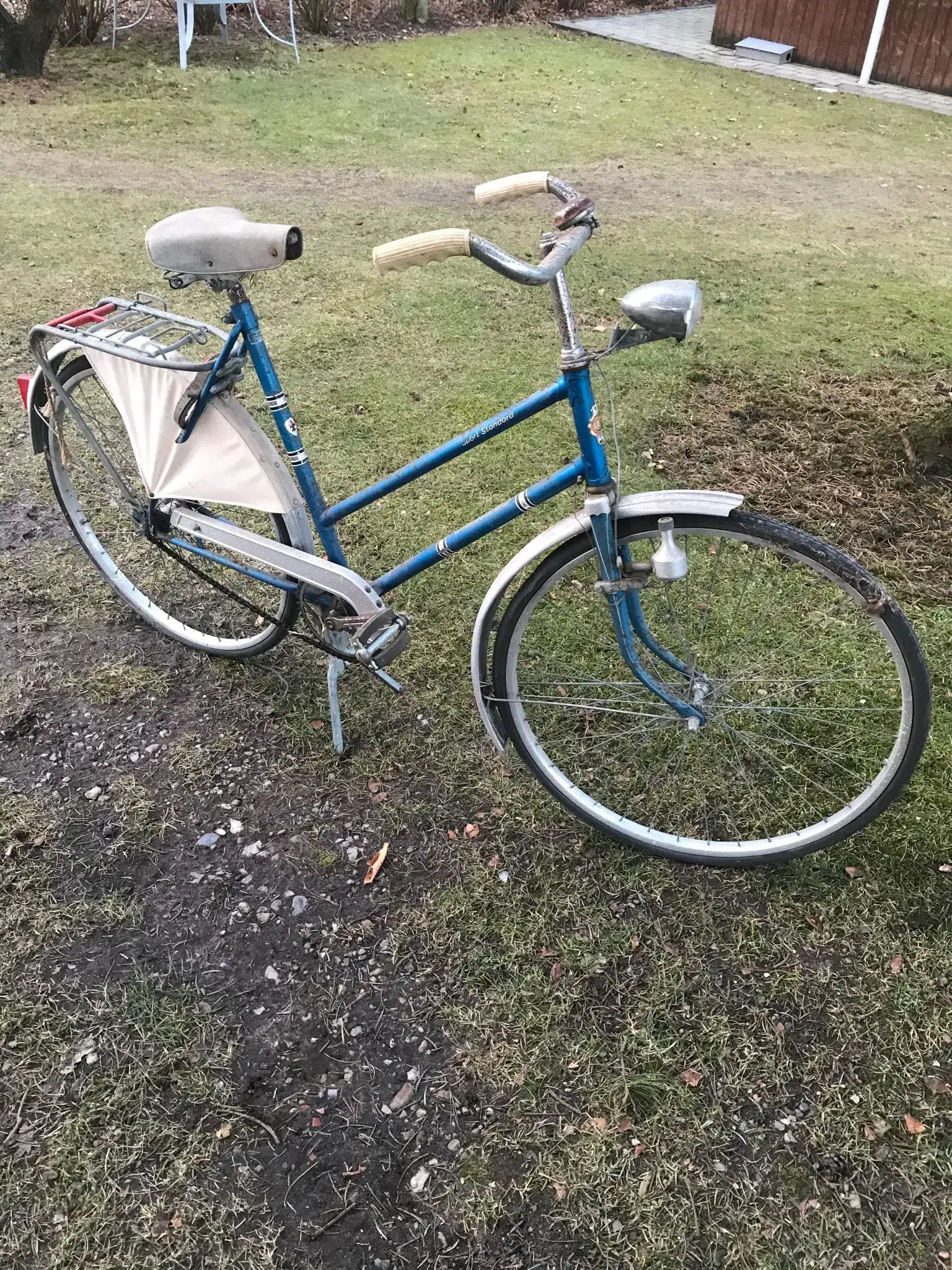 Retro dame cykel