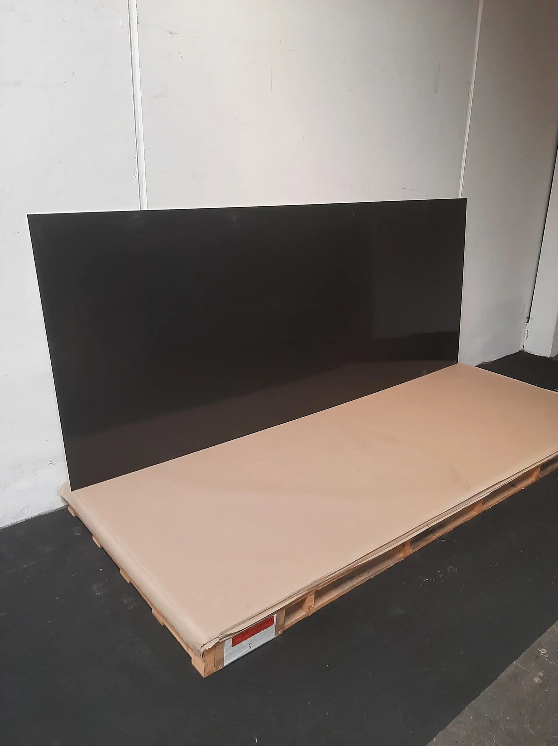 Steni colour facadeplade 1195x2995mm højglans sn 8900 sort