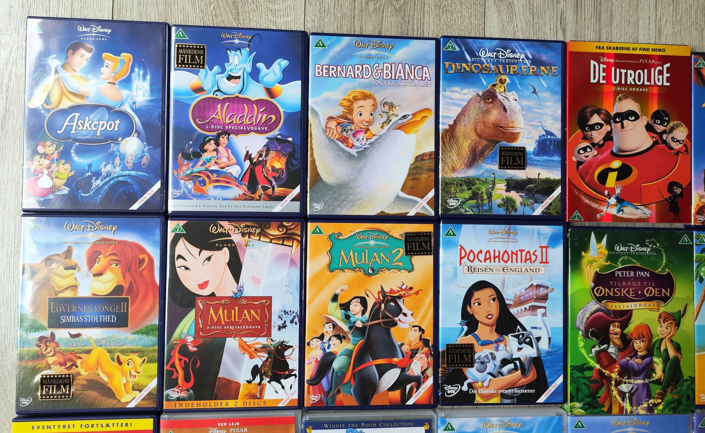 DVD Disney Pixar film 2