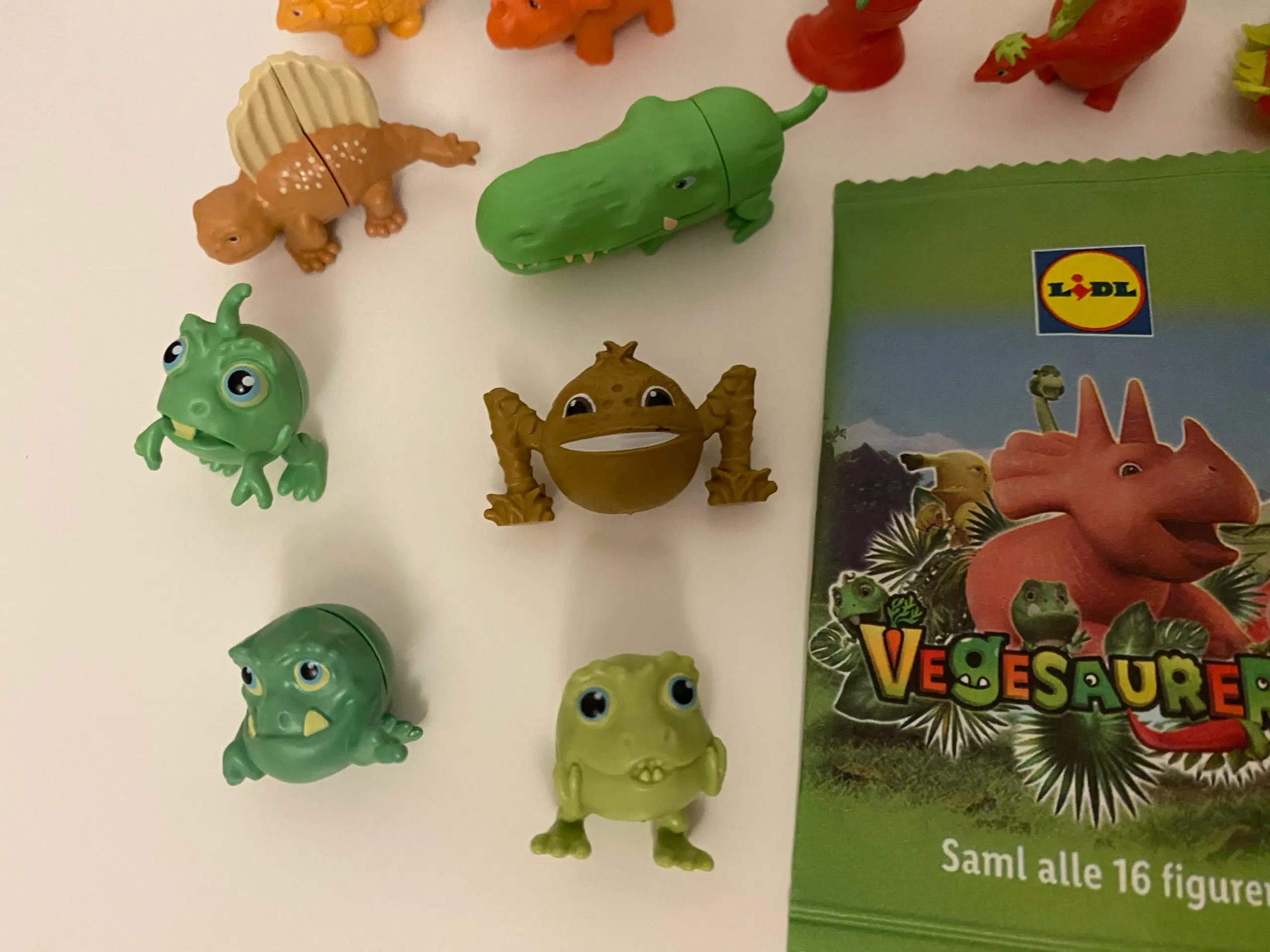 Vegesaurerne samlefigur fra Lidl