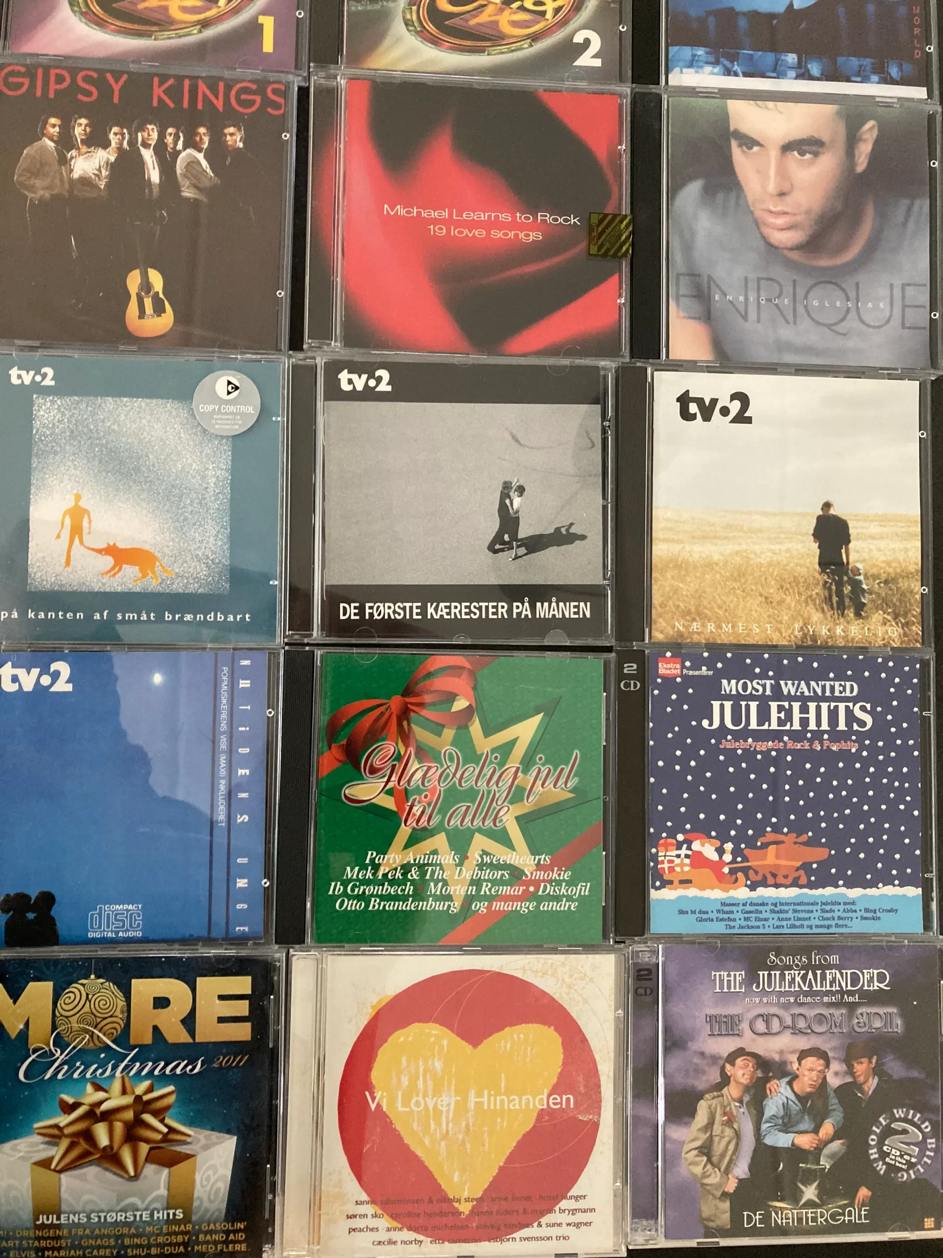 Cd’er med populær musik