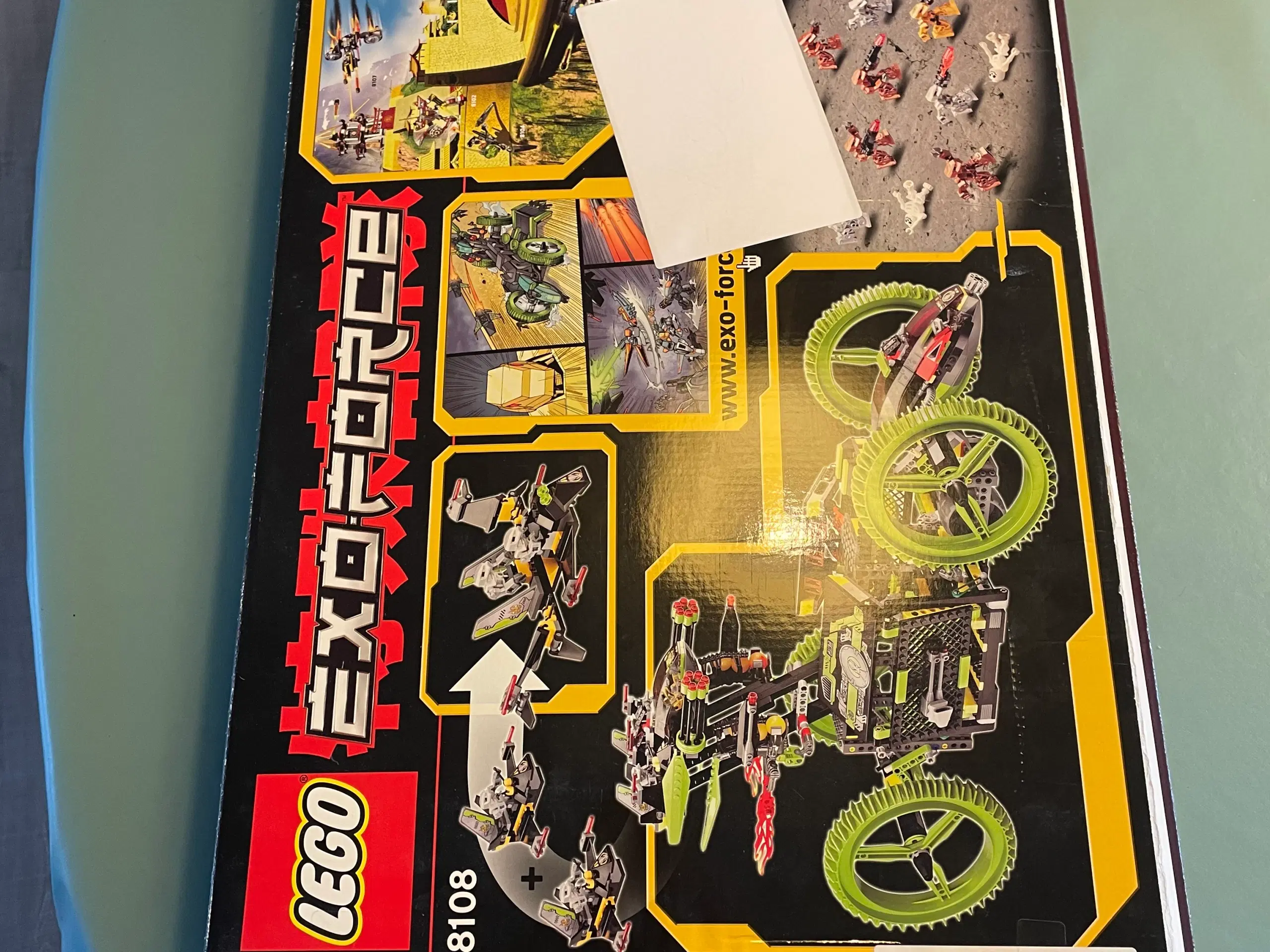 8108 Lego Exo-Force Golden City Mobile Devastator