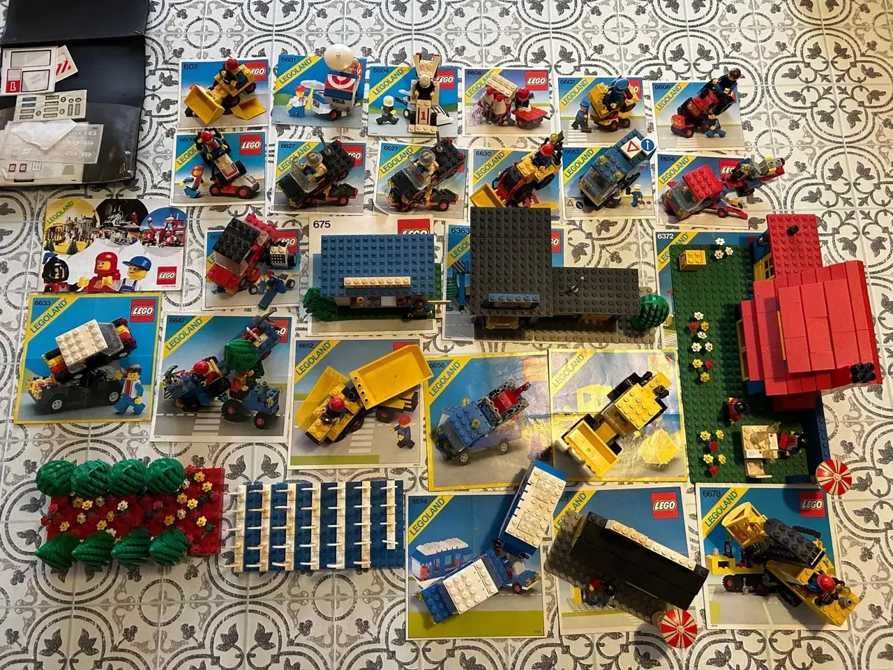 Lego samling fra 80erne