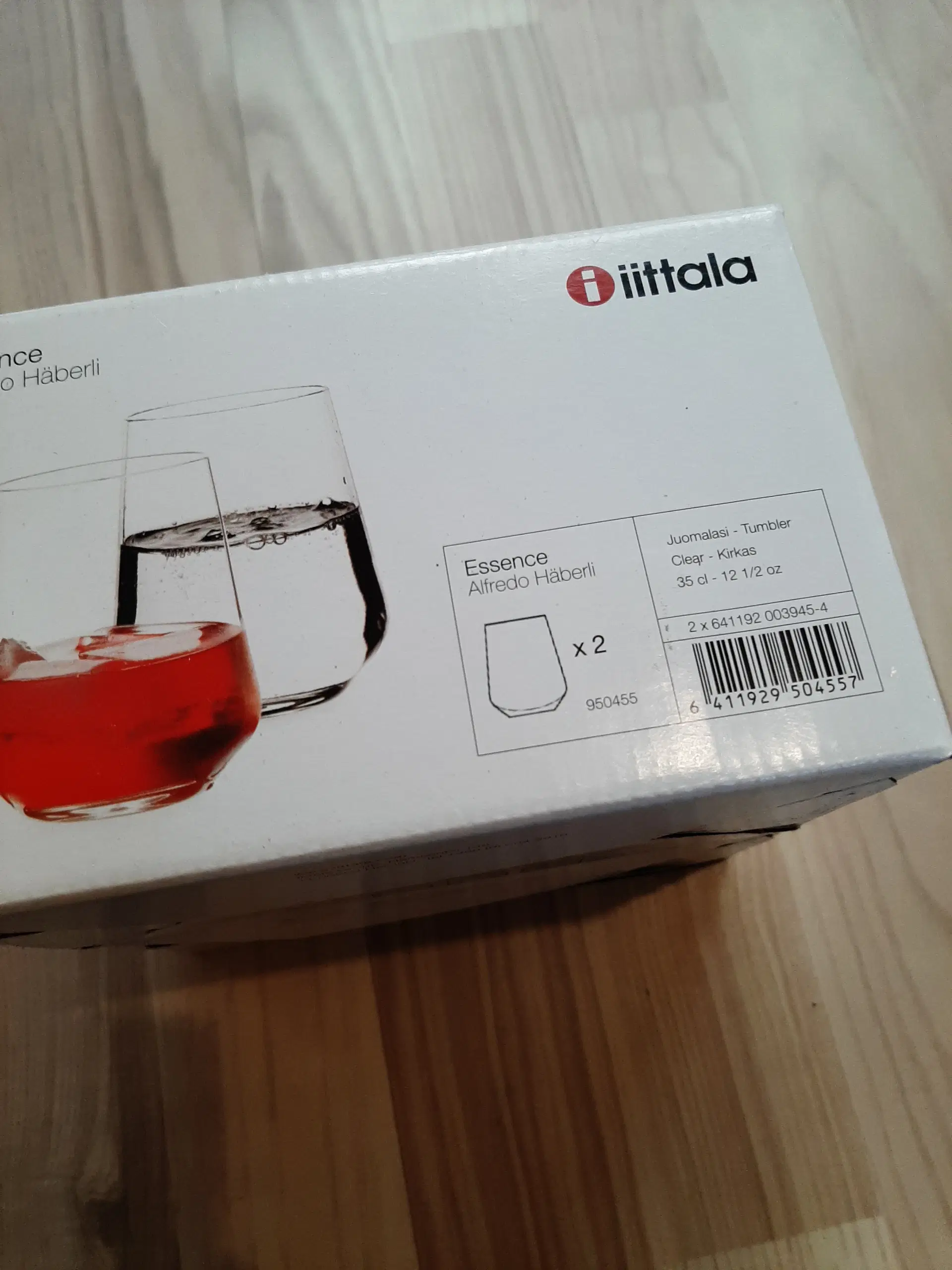 Iittala Essence glas og karaffel