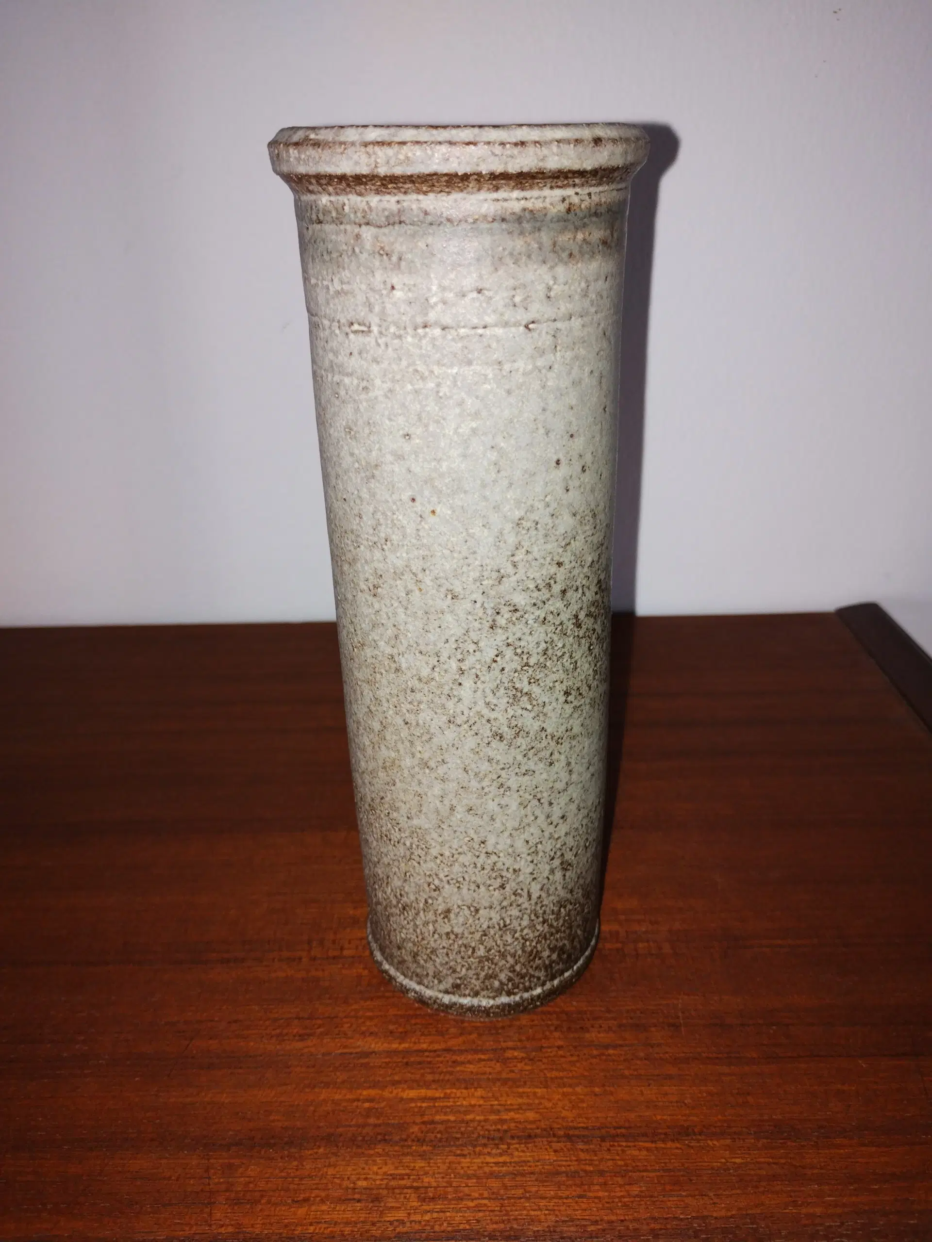 Flot keramik cylinder vase