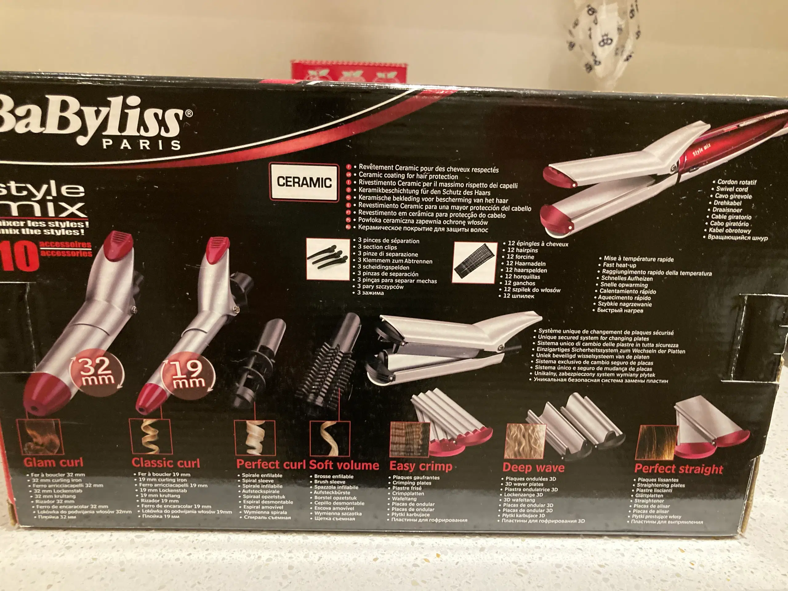 BaByliss style mix 10-in-1 multi styler