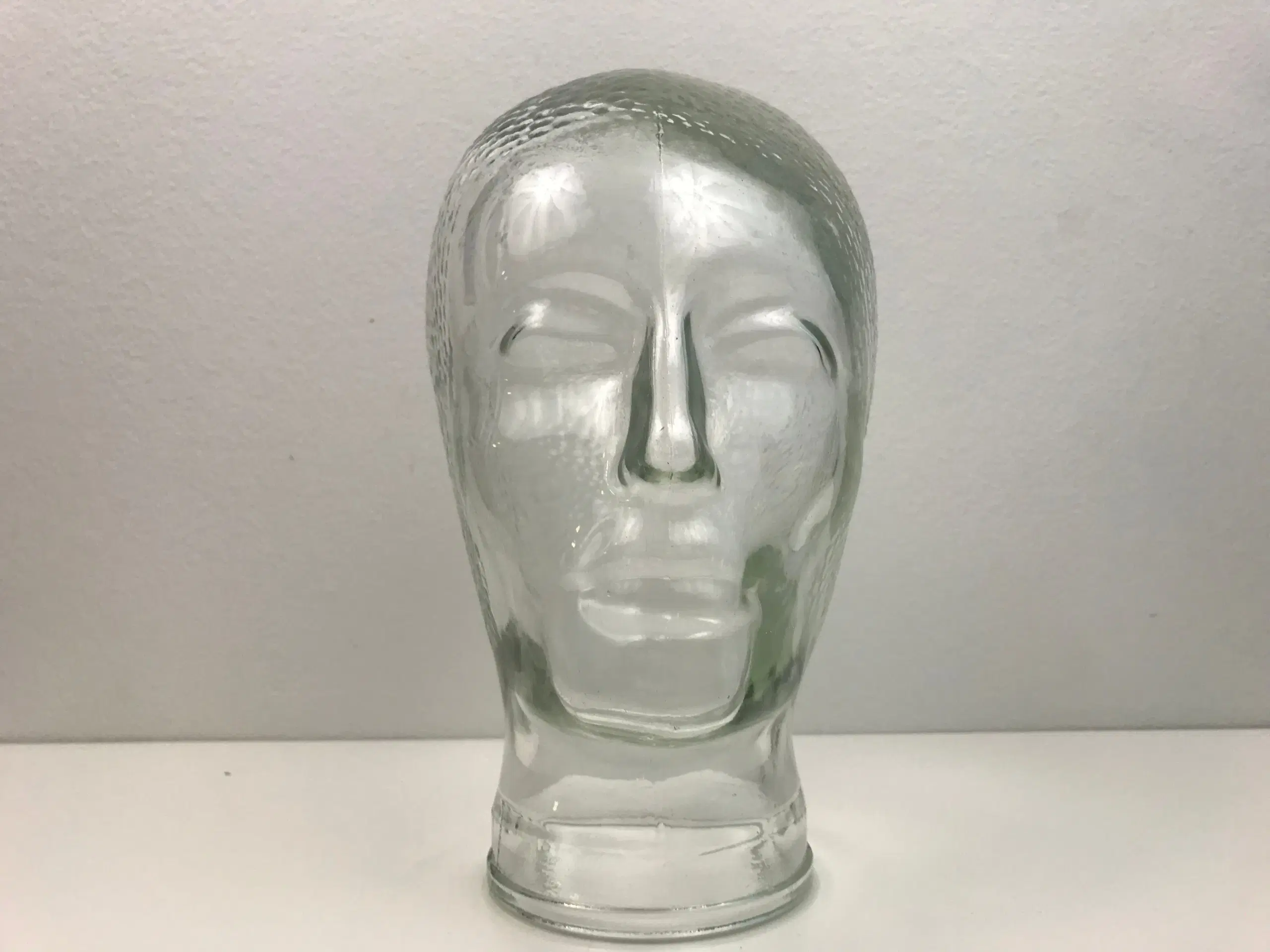 Glasfigur / Glas-hoved (vintage)