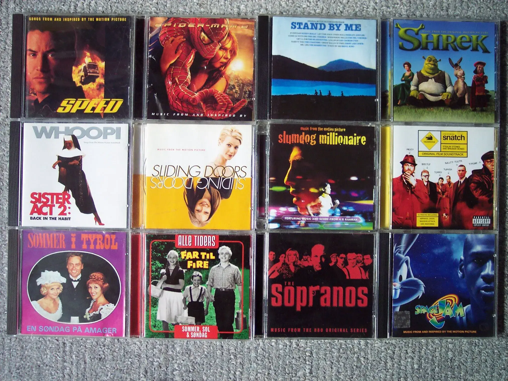 100 Film CD-SOUNDTRACKs sælges stykvis