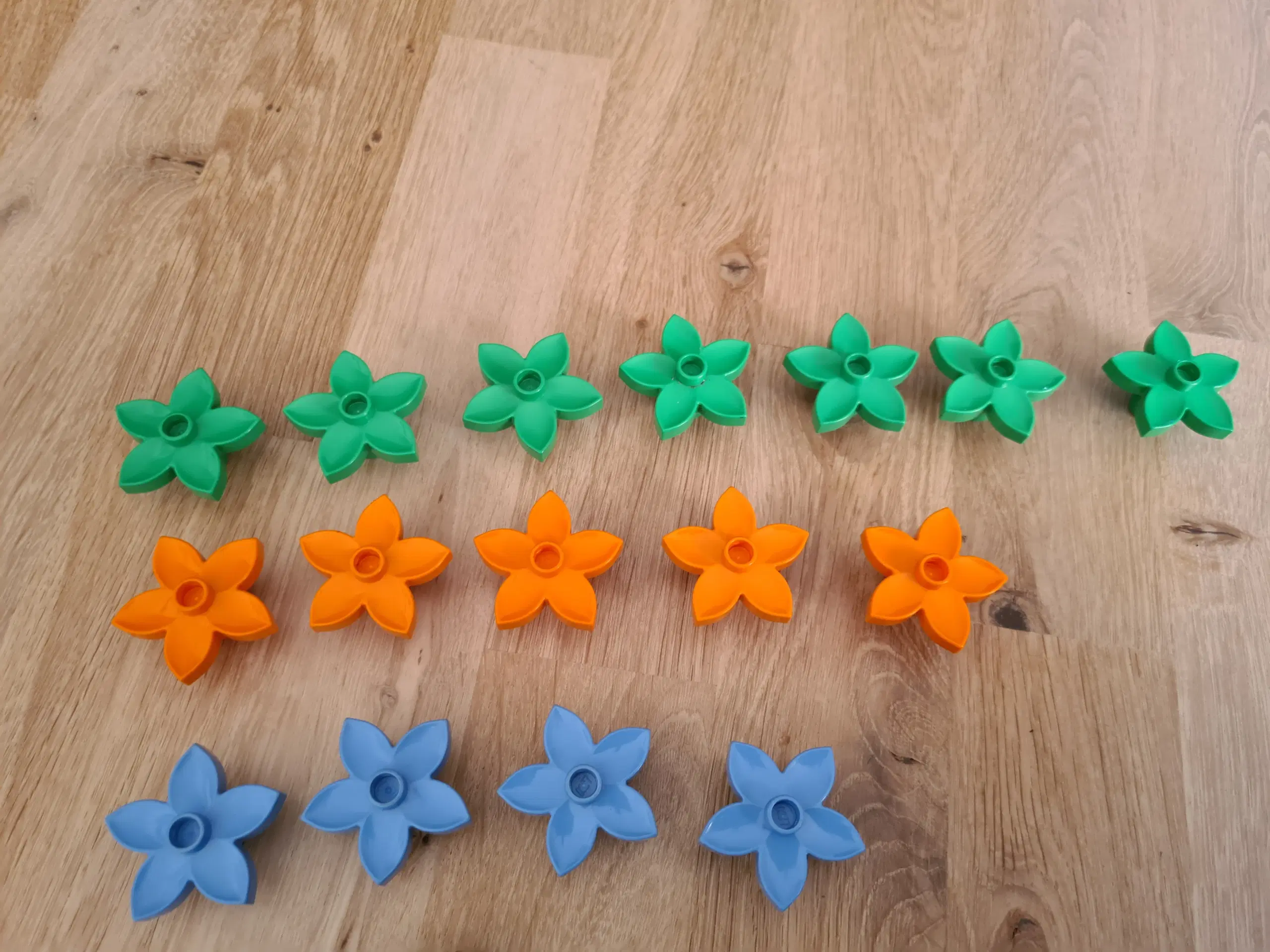 21 Duplo blomster