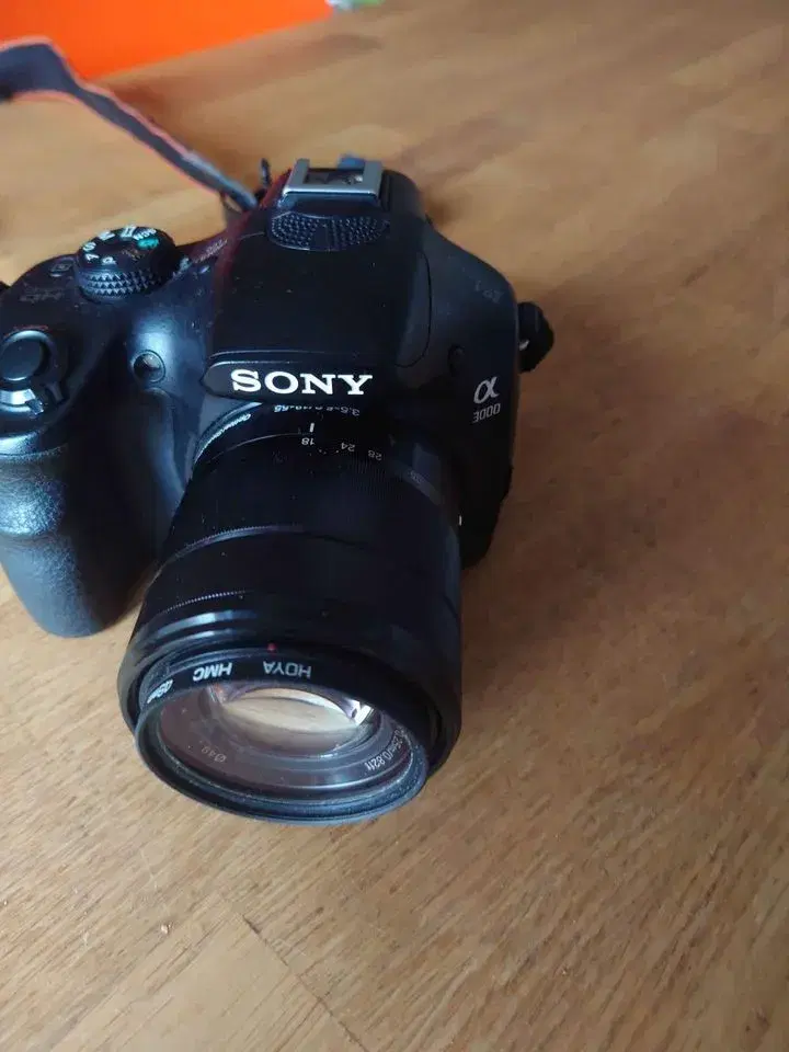 Sony a3000 201mp 16 gb ram 18-55mm objektiv