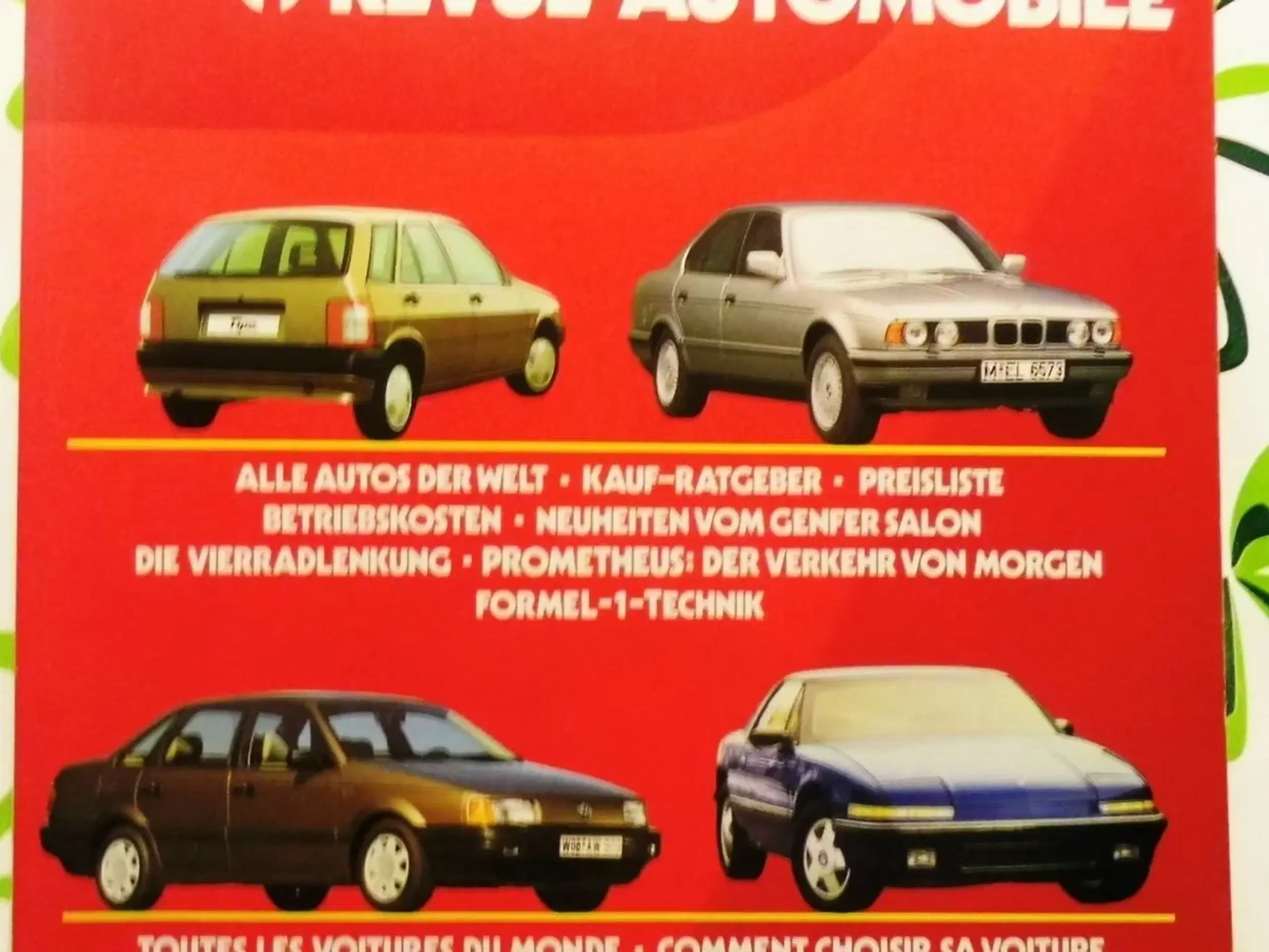 1988 Automobil Revue Revue Automobile