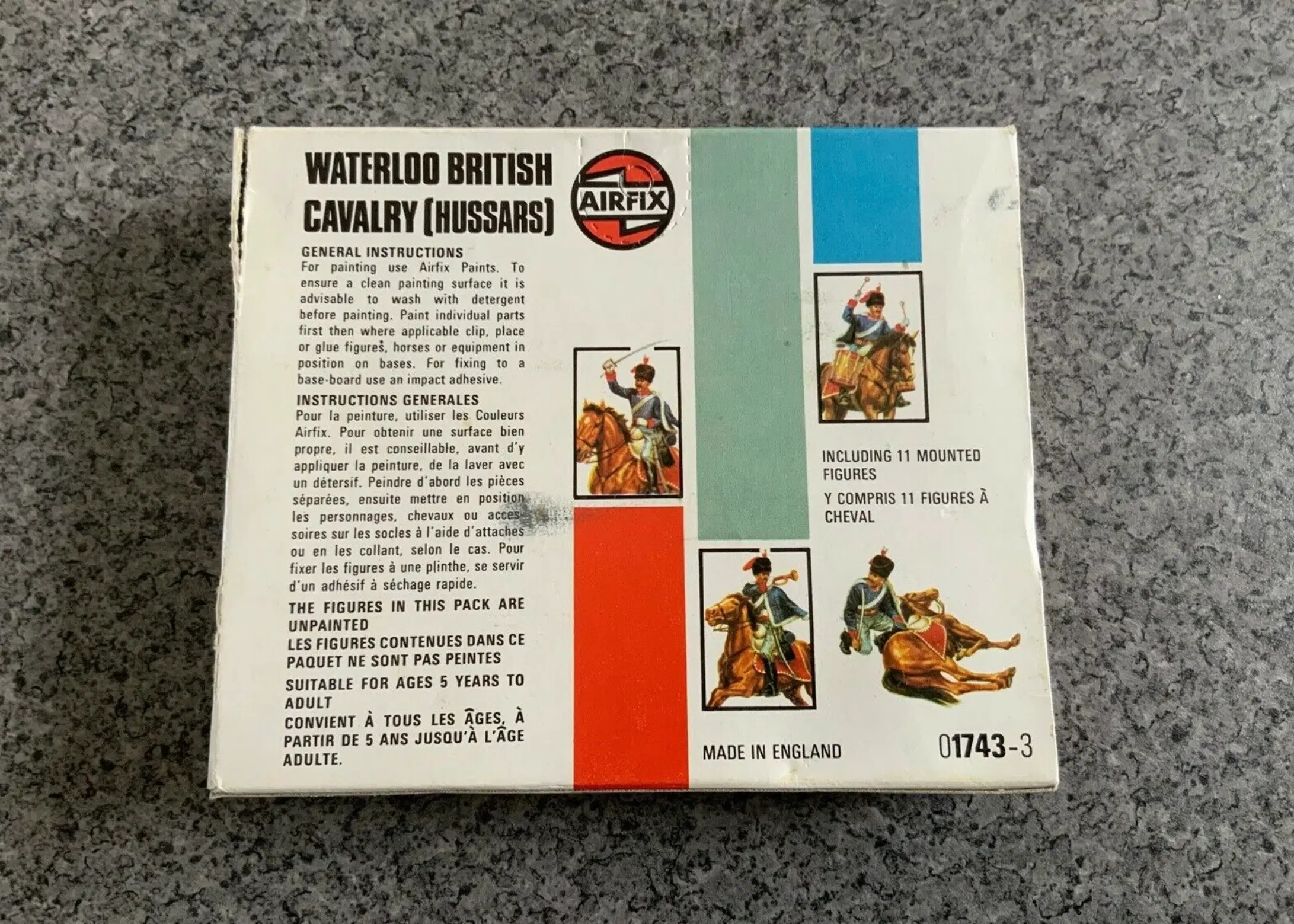 Airfix Waterloo British Cavalry (Hussars)