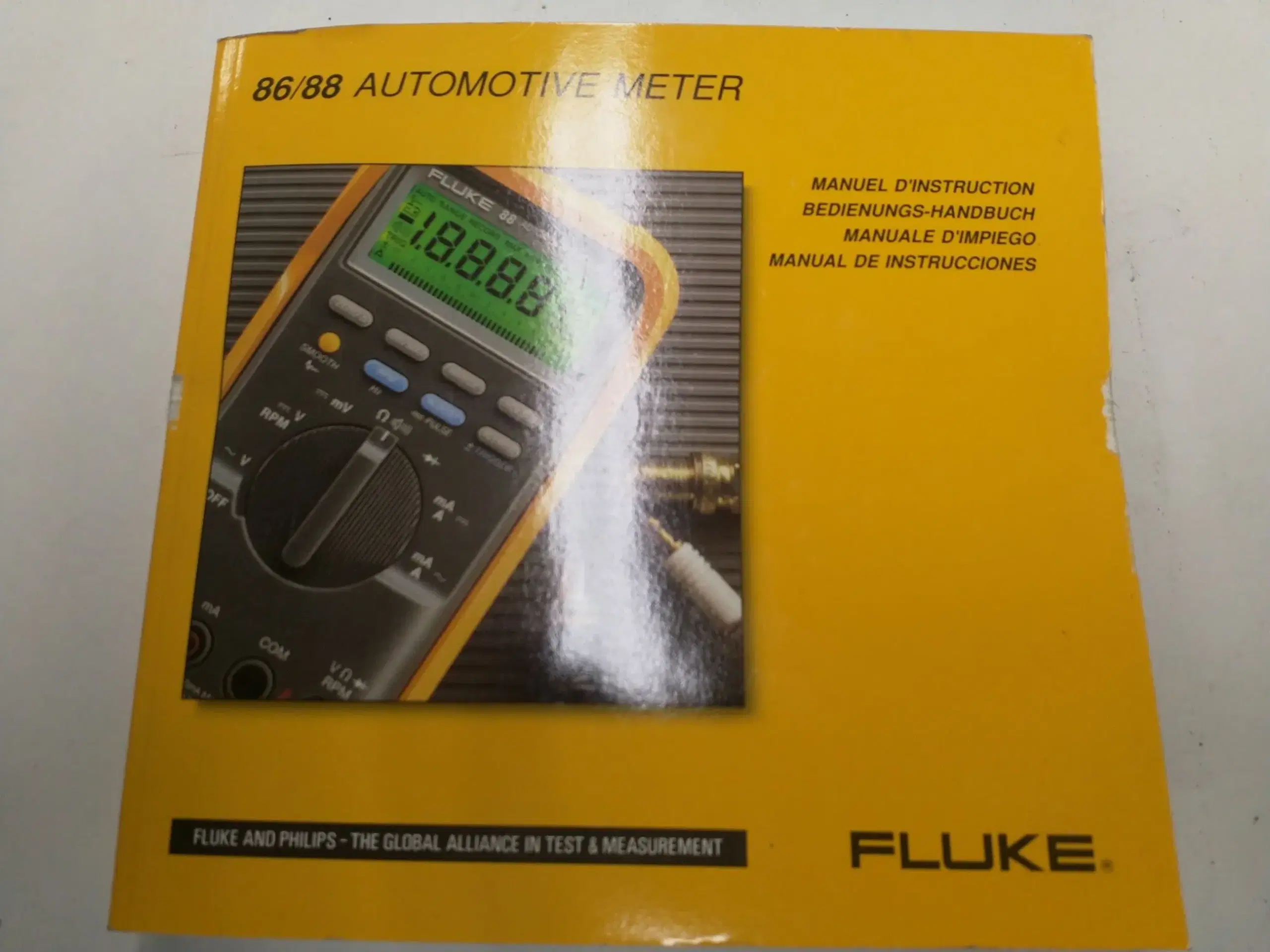 Manual til Fluke automotive meter