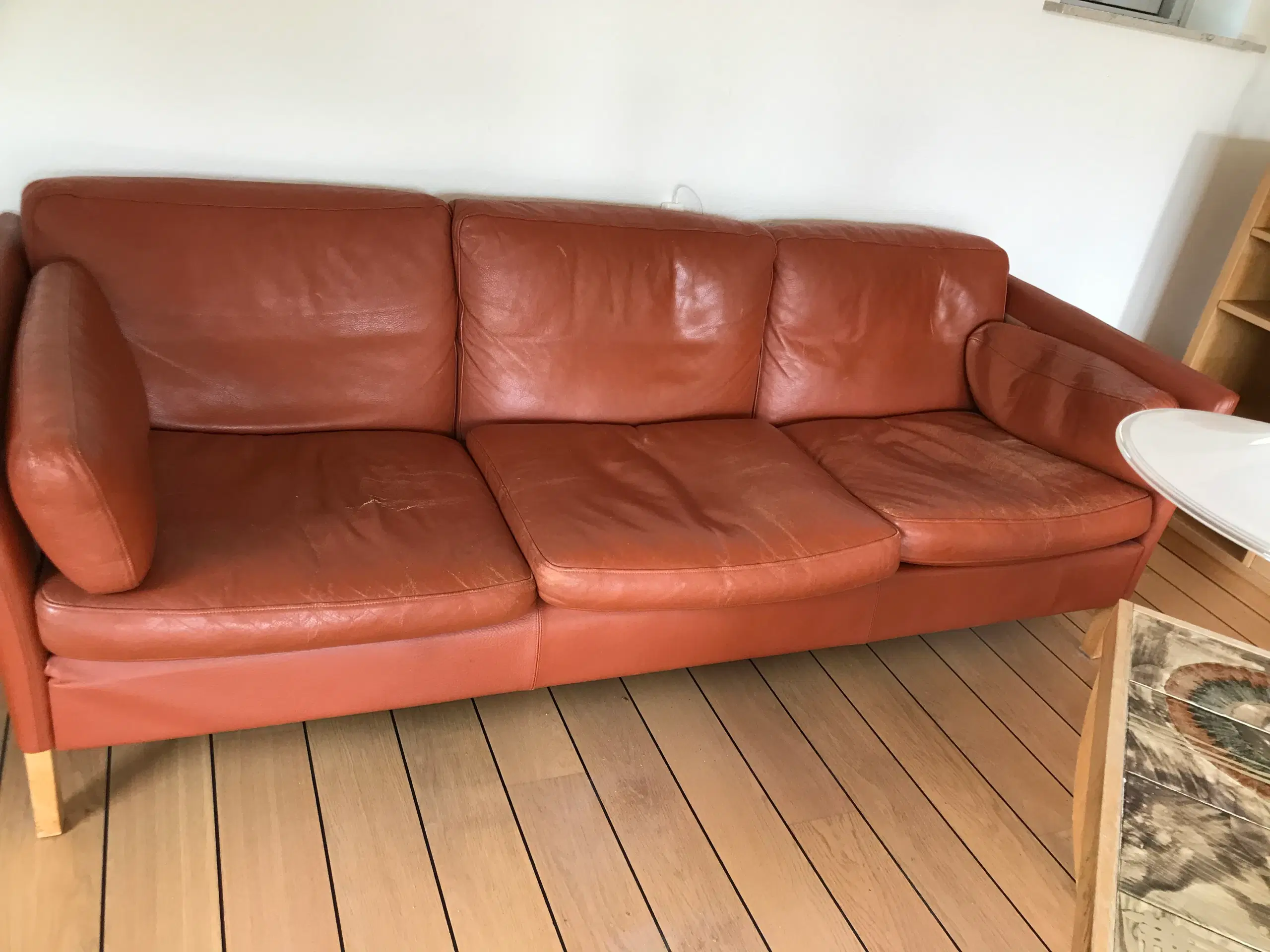 3 personers lædersofa