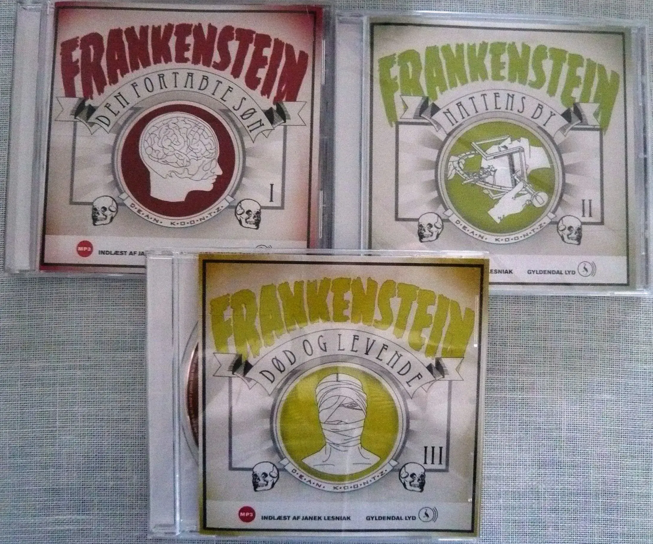 MP3 lydbøger: Frankenstein 1-2-3 af Dean Koontz