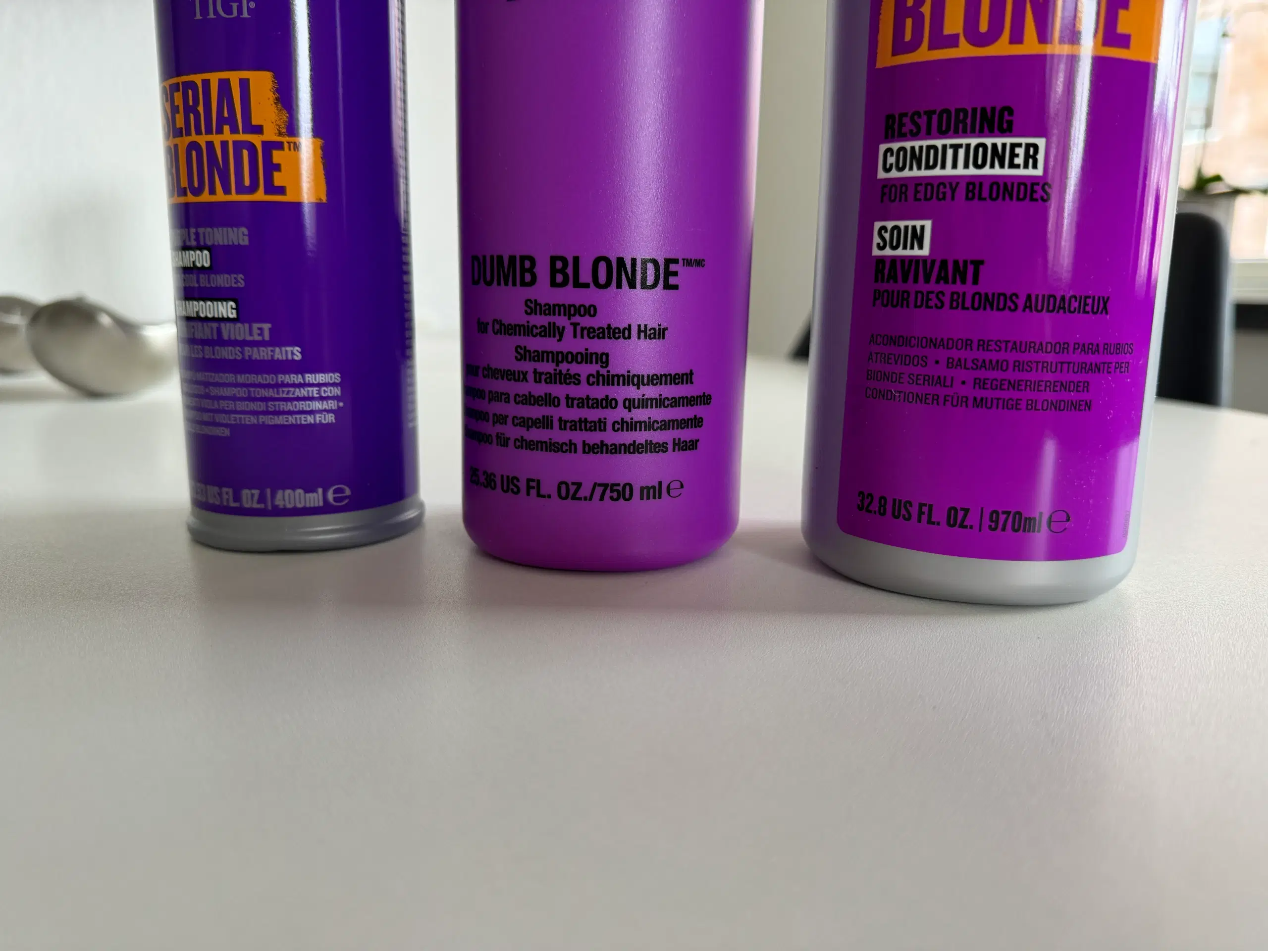 Tigi - blond serie sæt