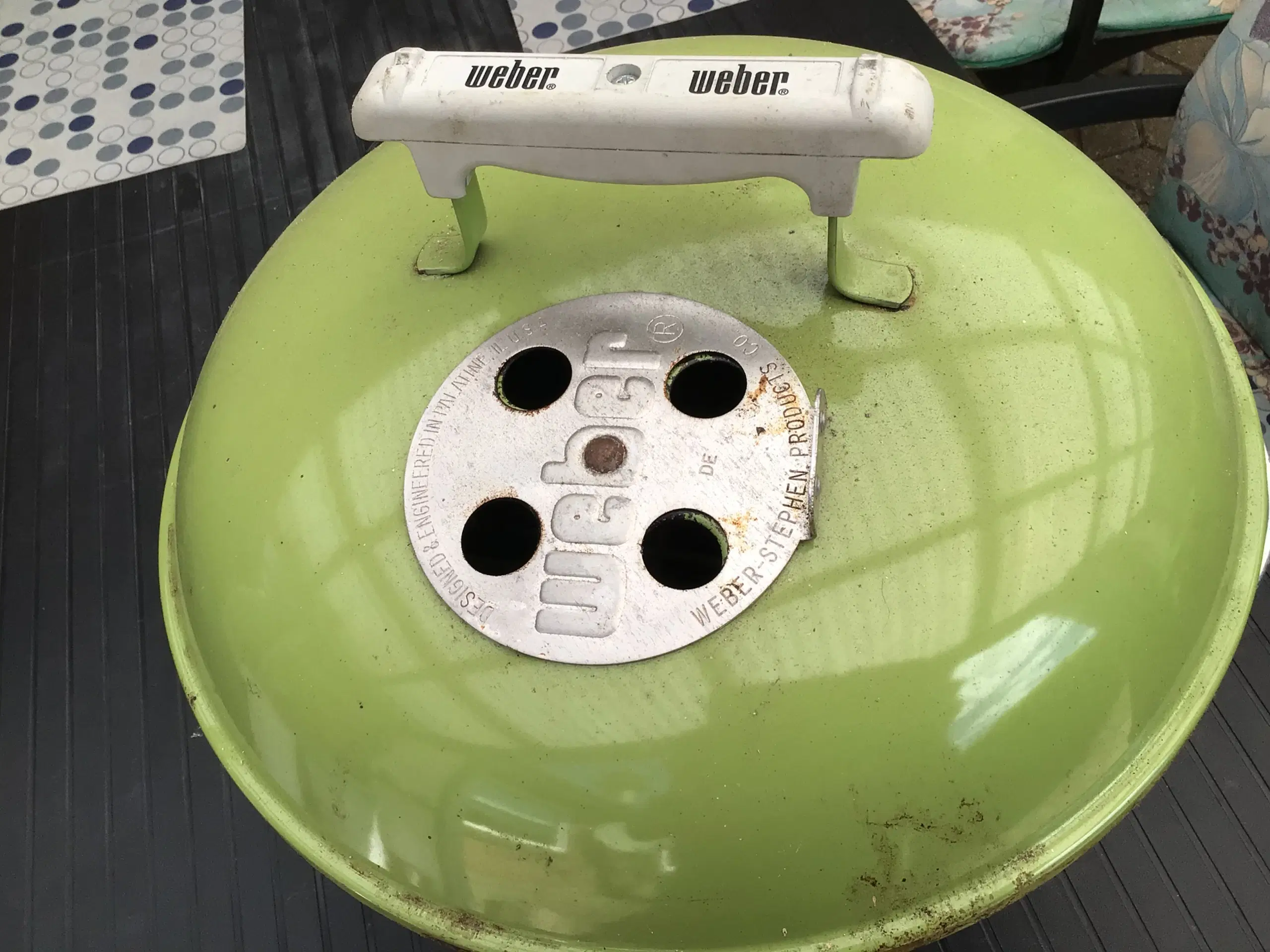 Mini Weber bærbar kulgril