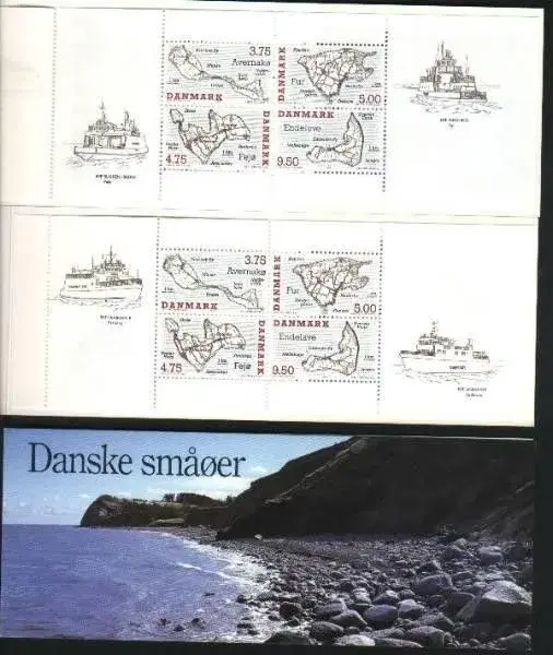 Danmark - Postfriske miniark