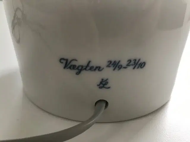 Royal Copenhagen lampe Vægten