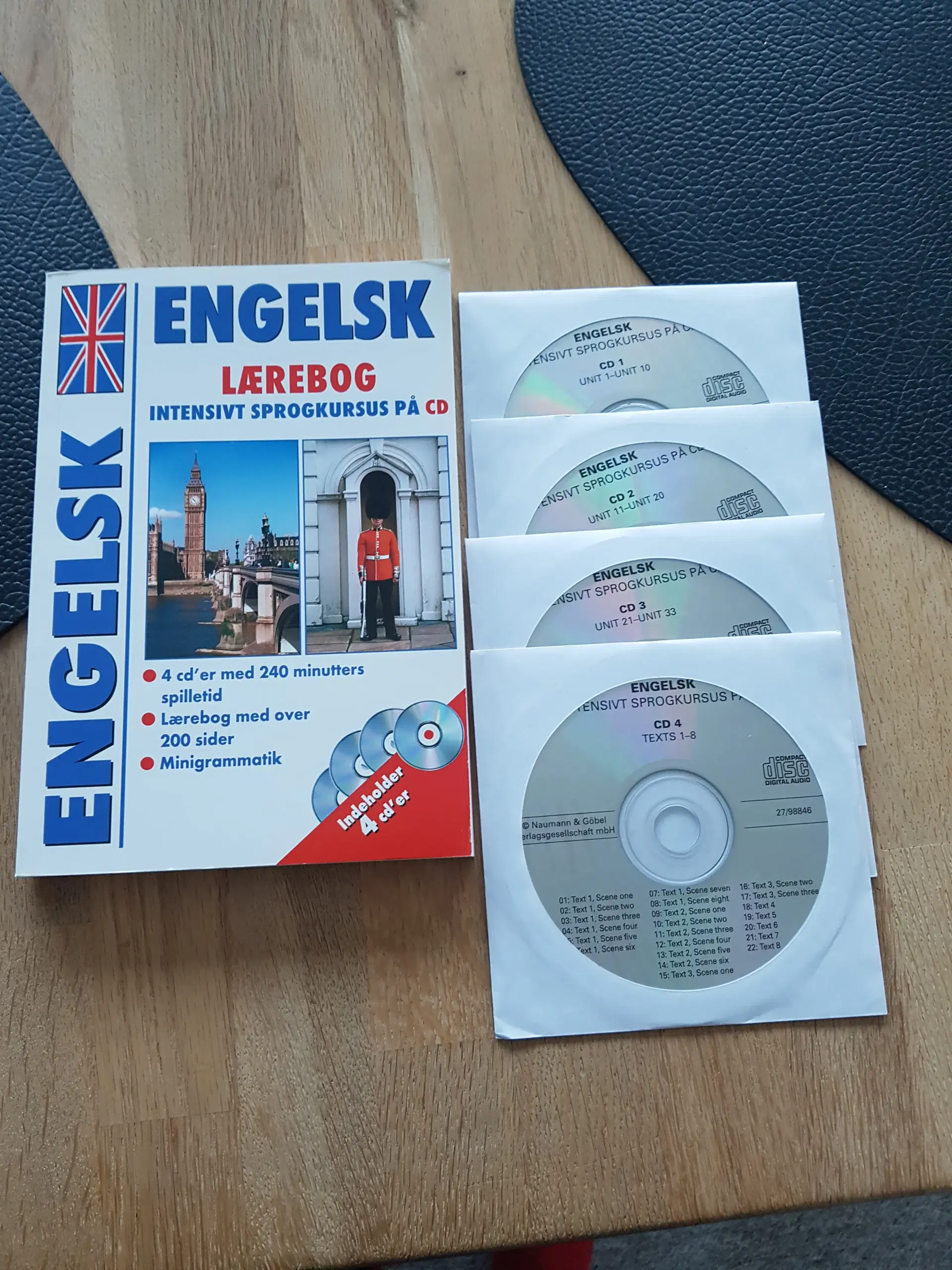 Engelsk kursus på cd