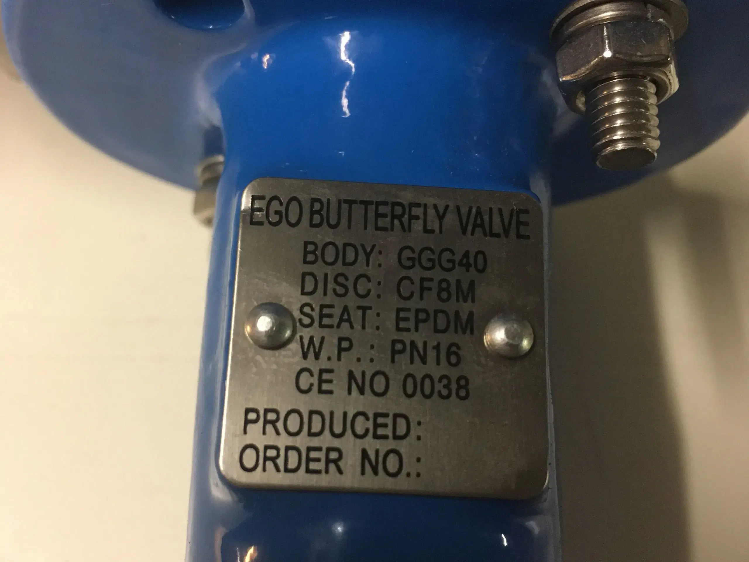 Butterfly hane DN80 PN16