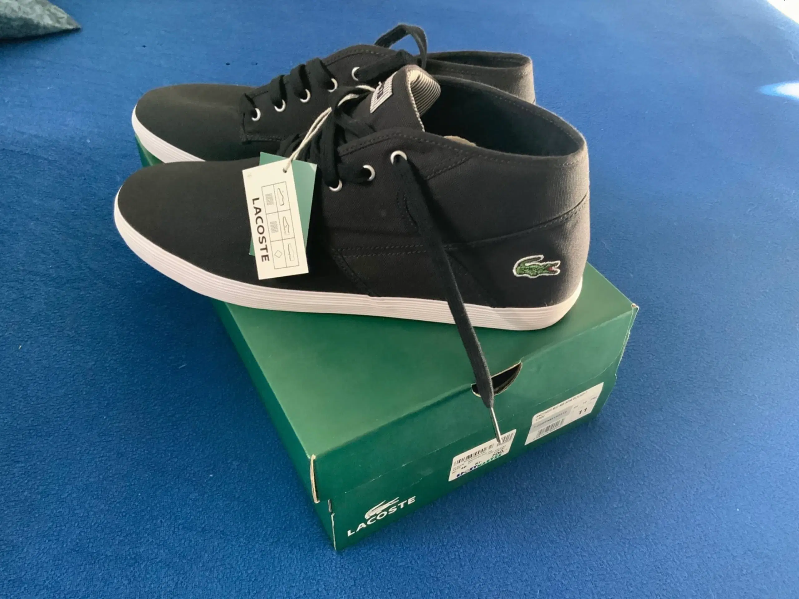 Lacoste sneakers sort