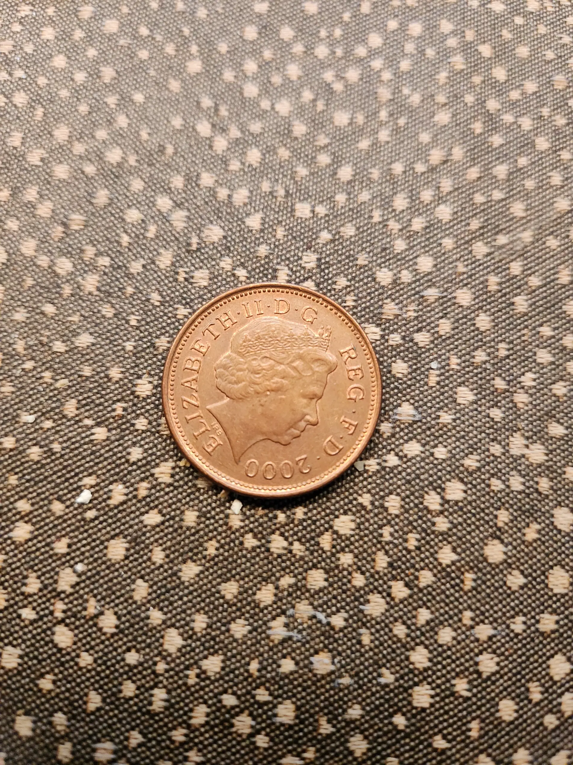 Two Pence 2000 mønt fra Storbritannien