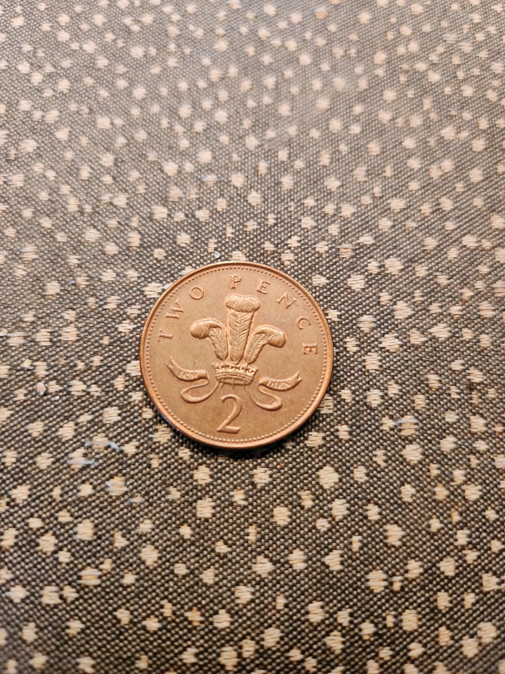 Two Pence 2000 mønt fra Storbritannien