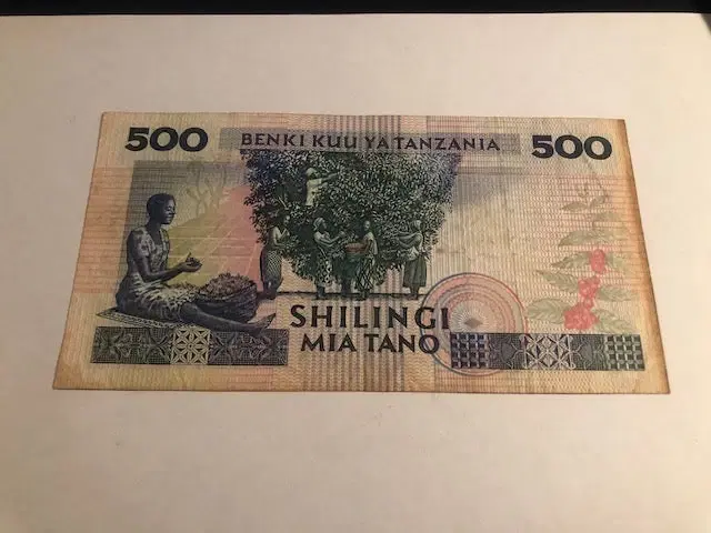 500 shilingi Tanzania