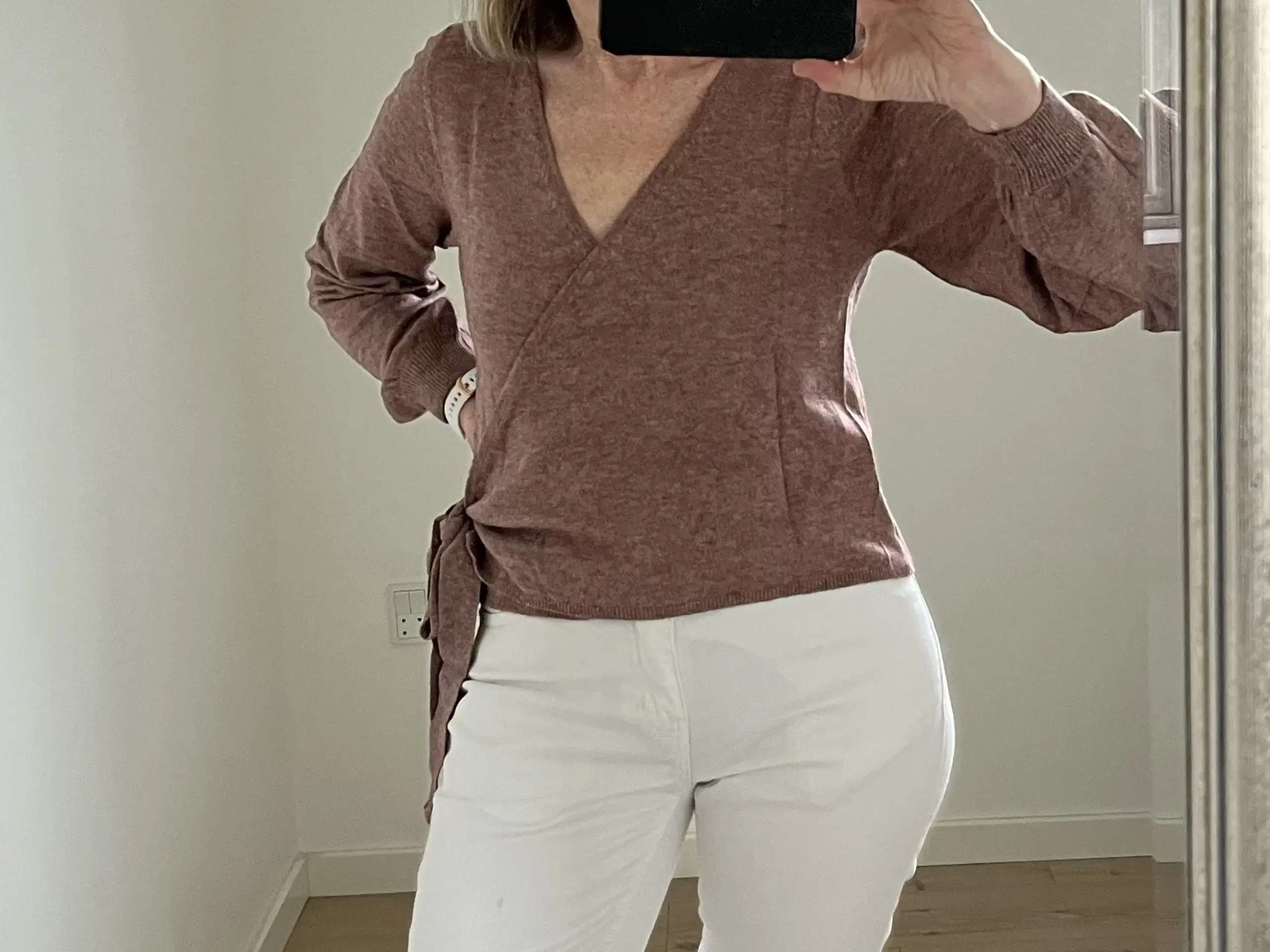 Bluse, ONLY Studio, Overdel, Cardigan, Slåomblus